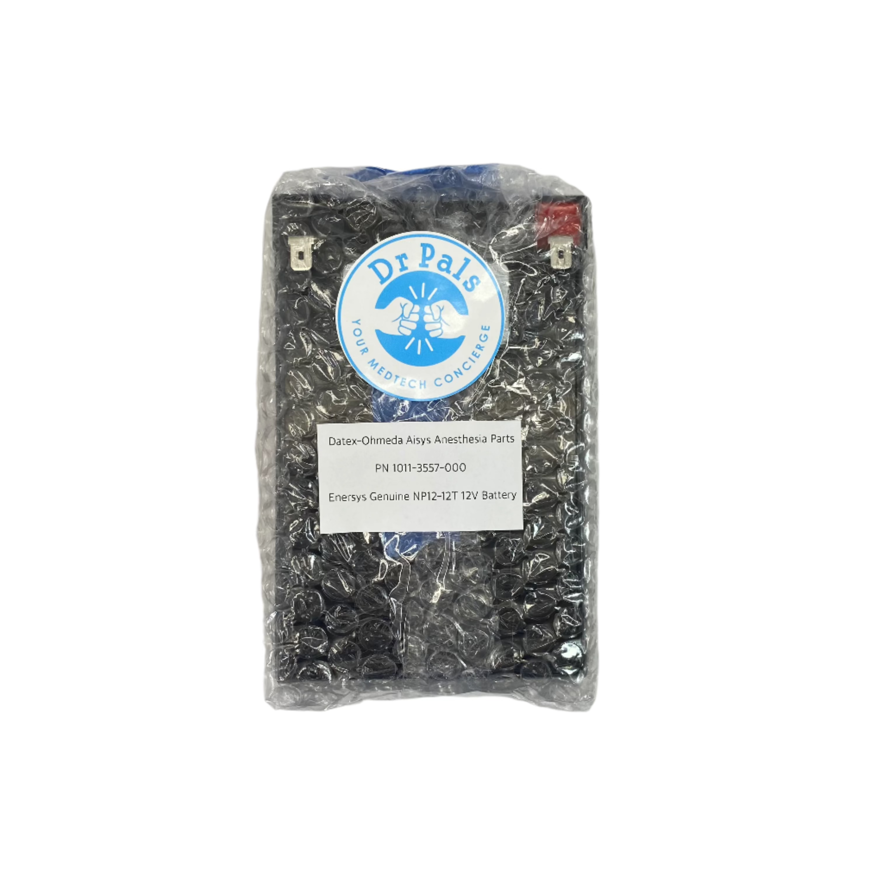 GE Datex-Ohmeda Enersys NP12-12T 12V Battery 1011-3557-000 - Anesthesia Machine Parts