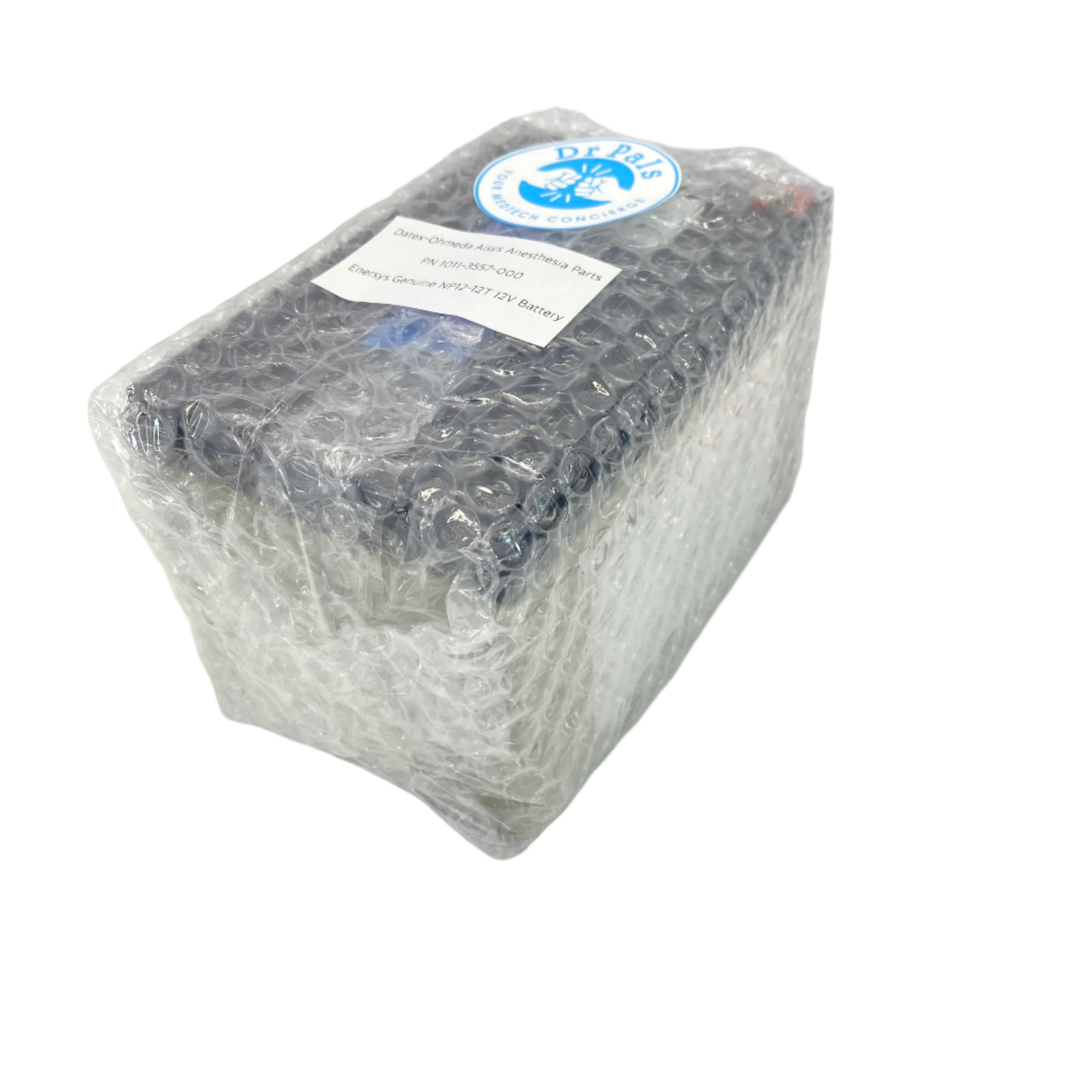 GE Datex-Ohmeda Enersys NP12-12T 12V Battery 1011-3557-000 - Anesthesia Machine Parts