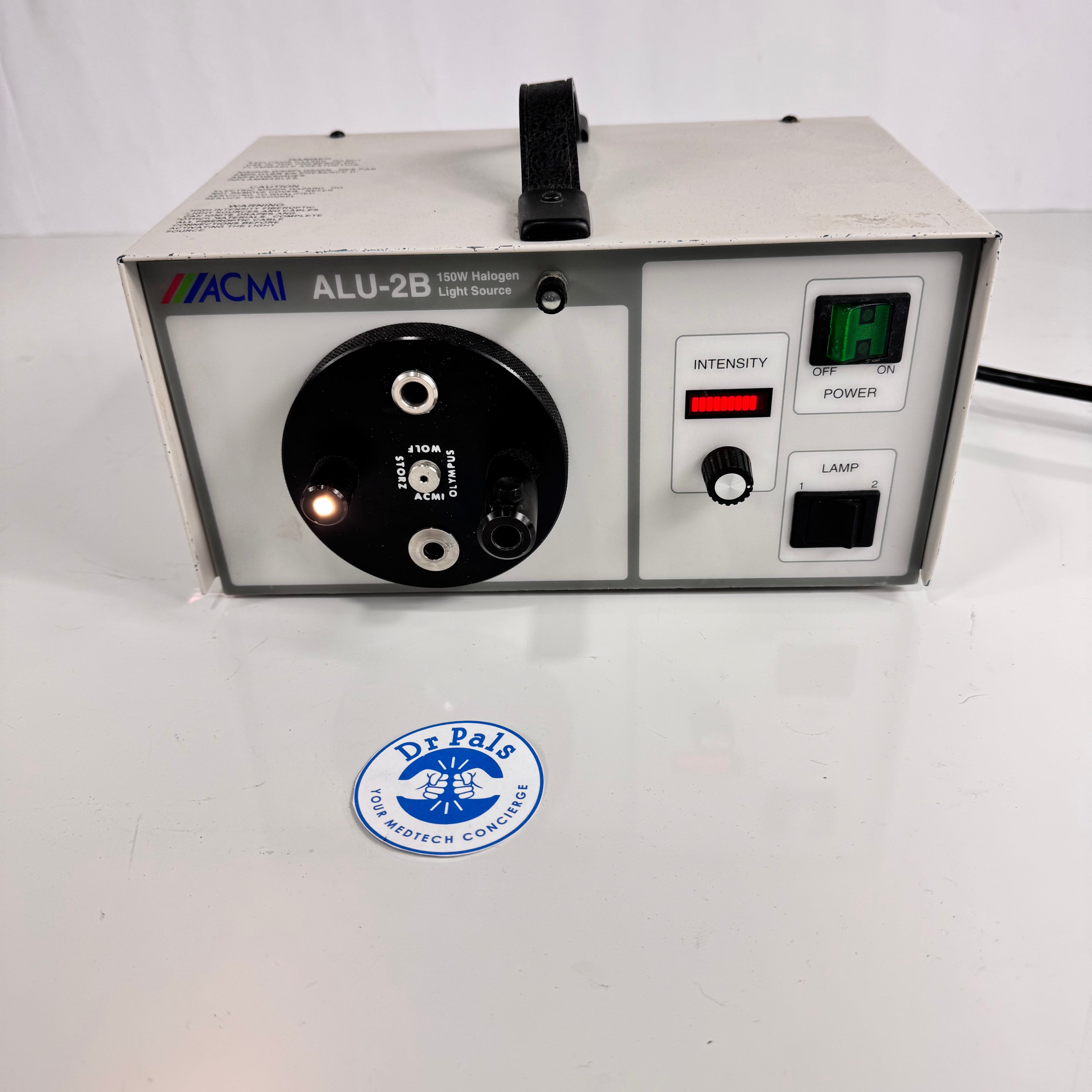 Gyrus ACMI ALU-2B | Halogen Light Source, 115V, 1.5A, 60Hz