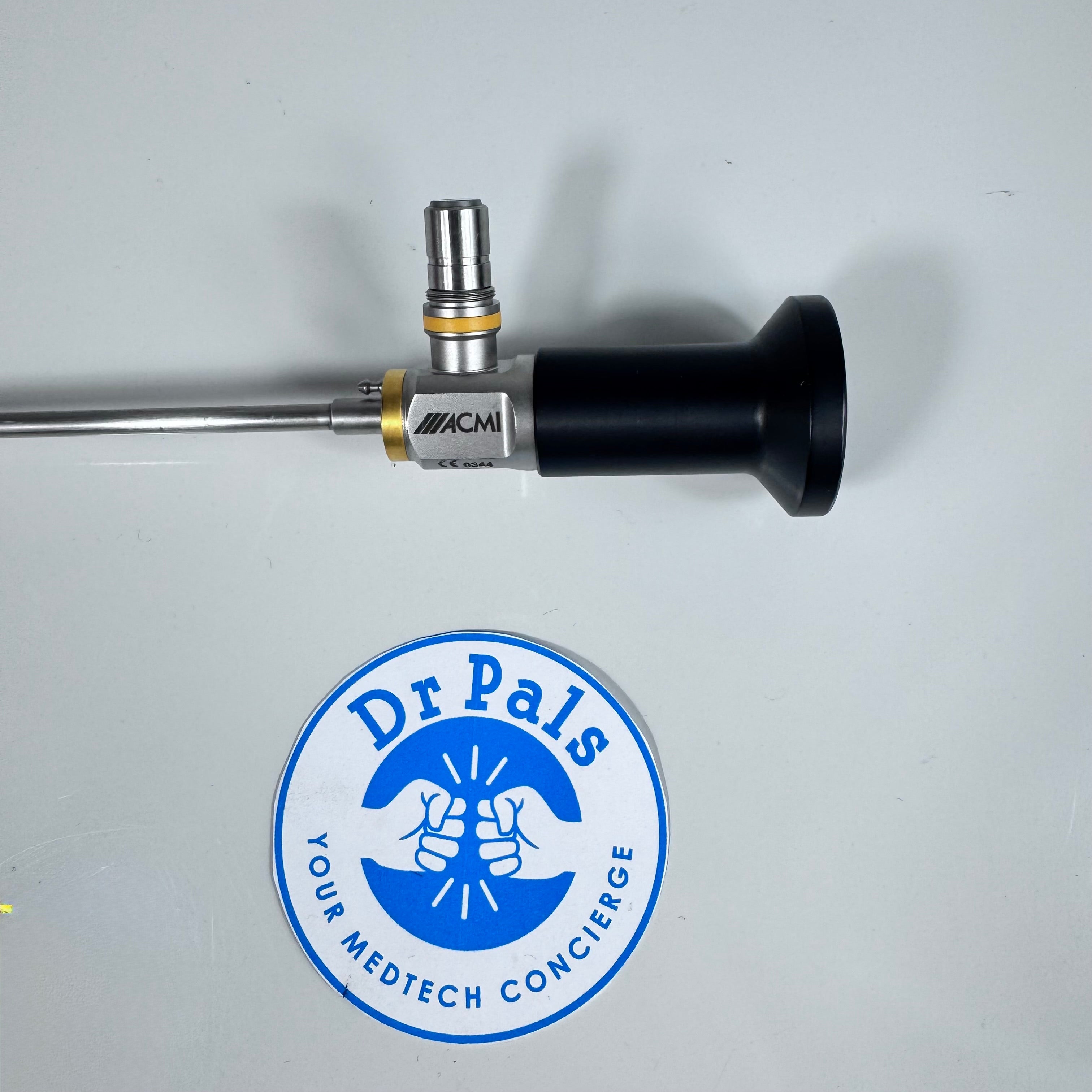 ACMI M3-0A Gold | 4 mm 0 Degree Rigid Cystoscope Endoscope Telescope Urology