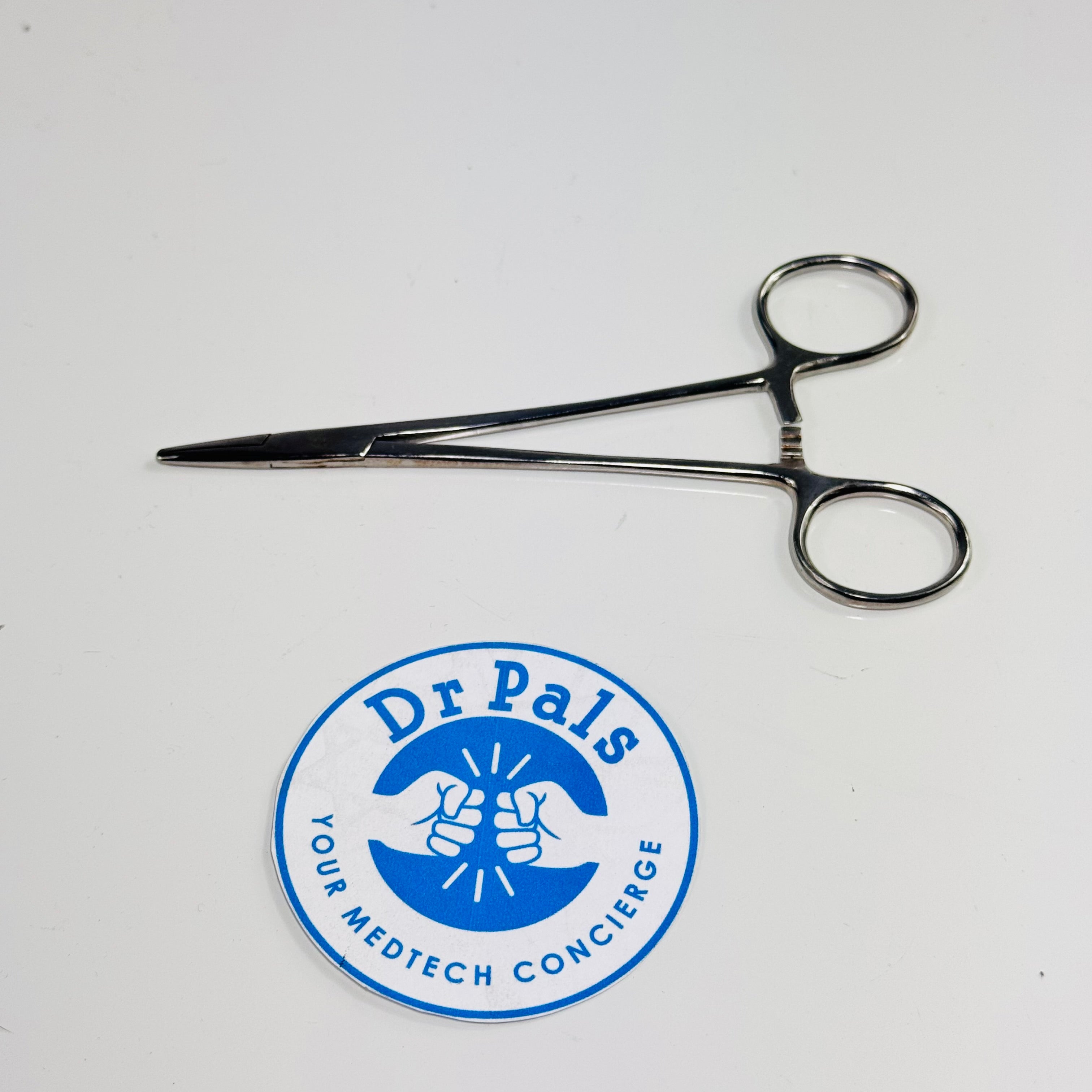 Hemostat 4.5 Inch | Webster Needle Holder 4.5" Delicate Stainless Steel Needle Driver