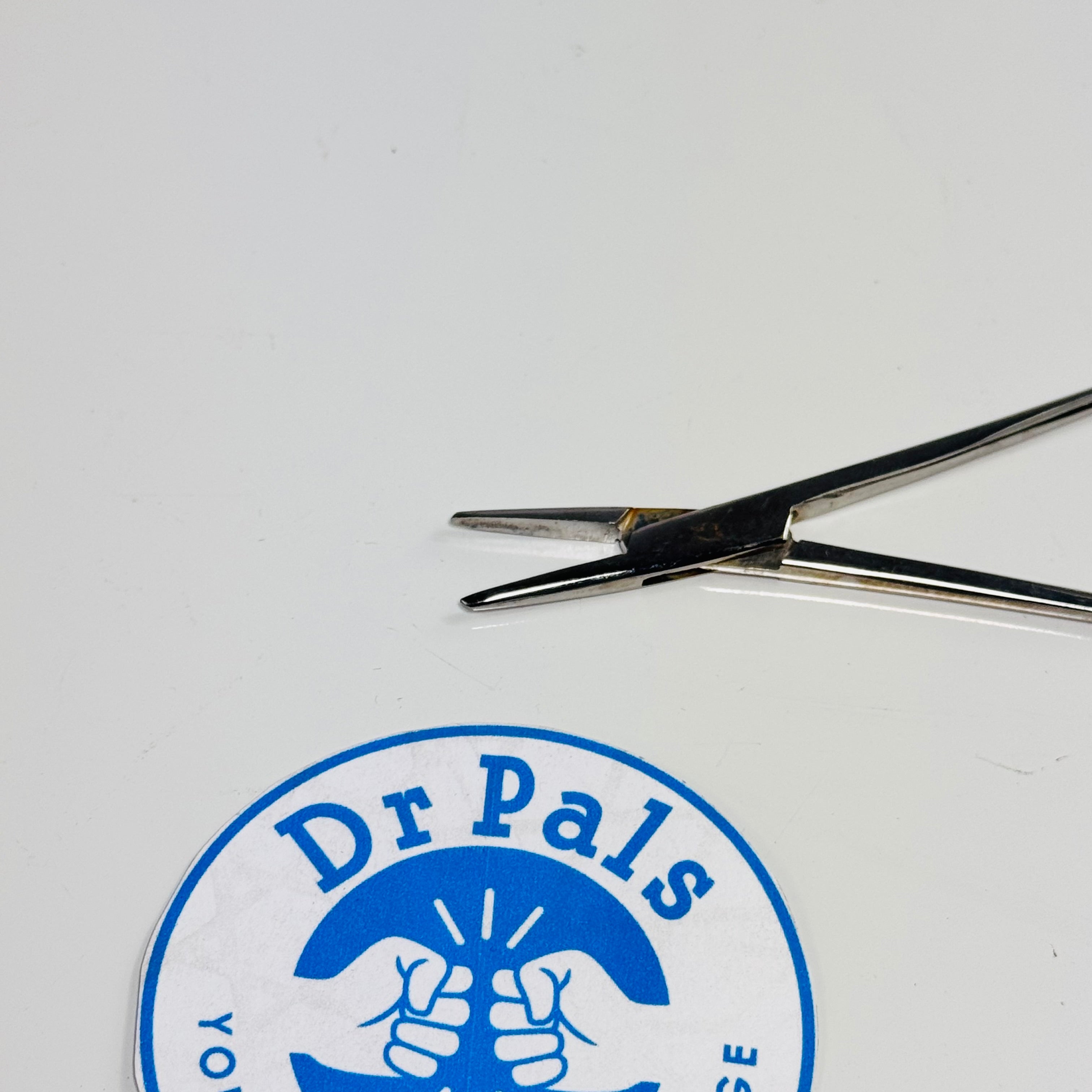 Hemostat 4.5 Inch | Webster Needle Holder 4.5" Delicate Stainless Steel Needle Driver