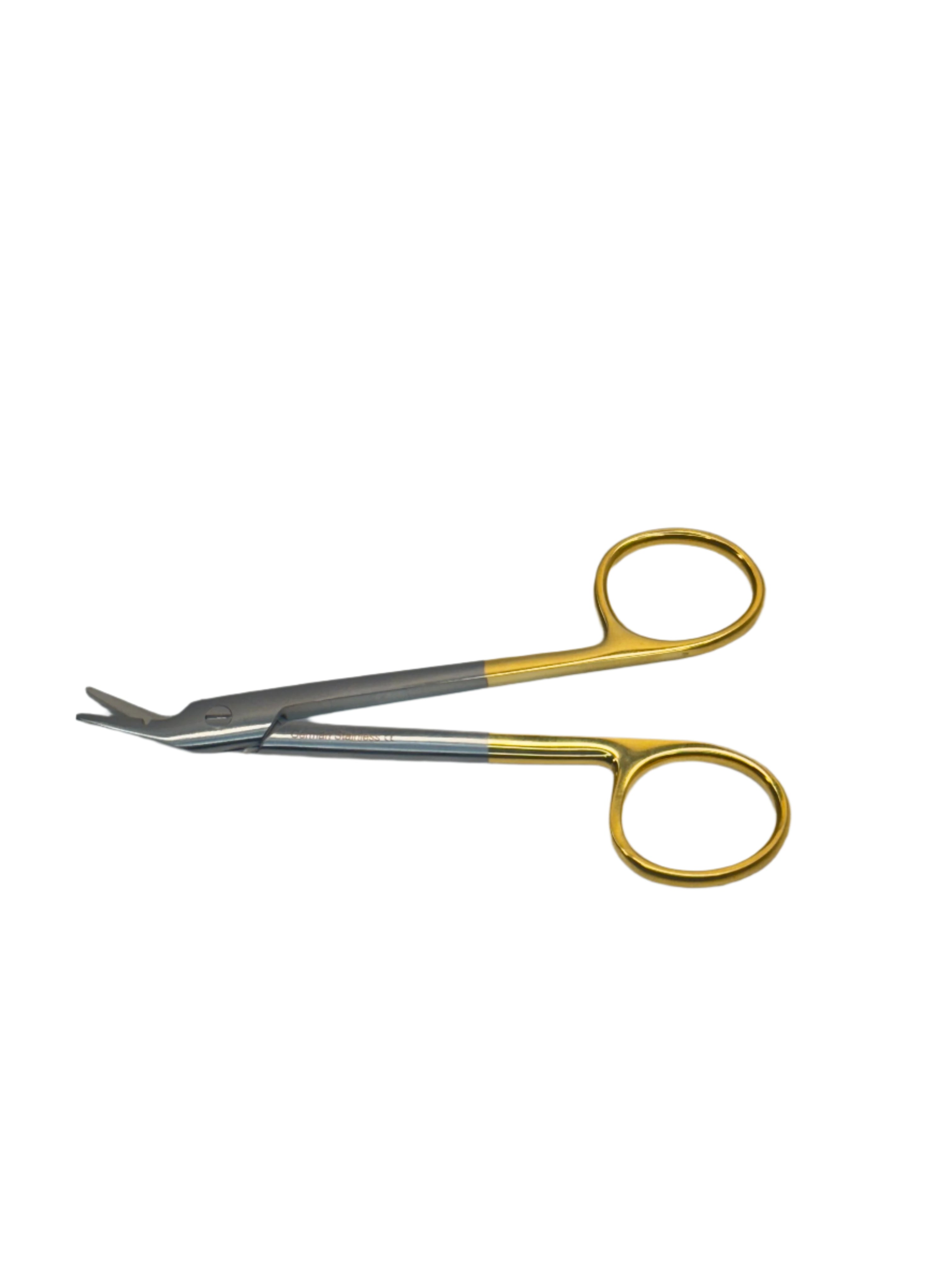 Surgical Scissors 15634 | Gold Handled Curved Tip