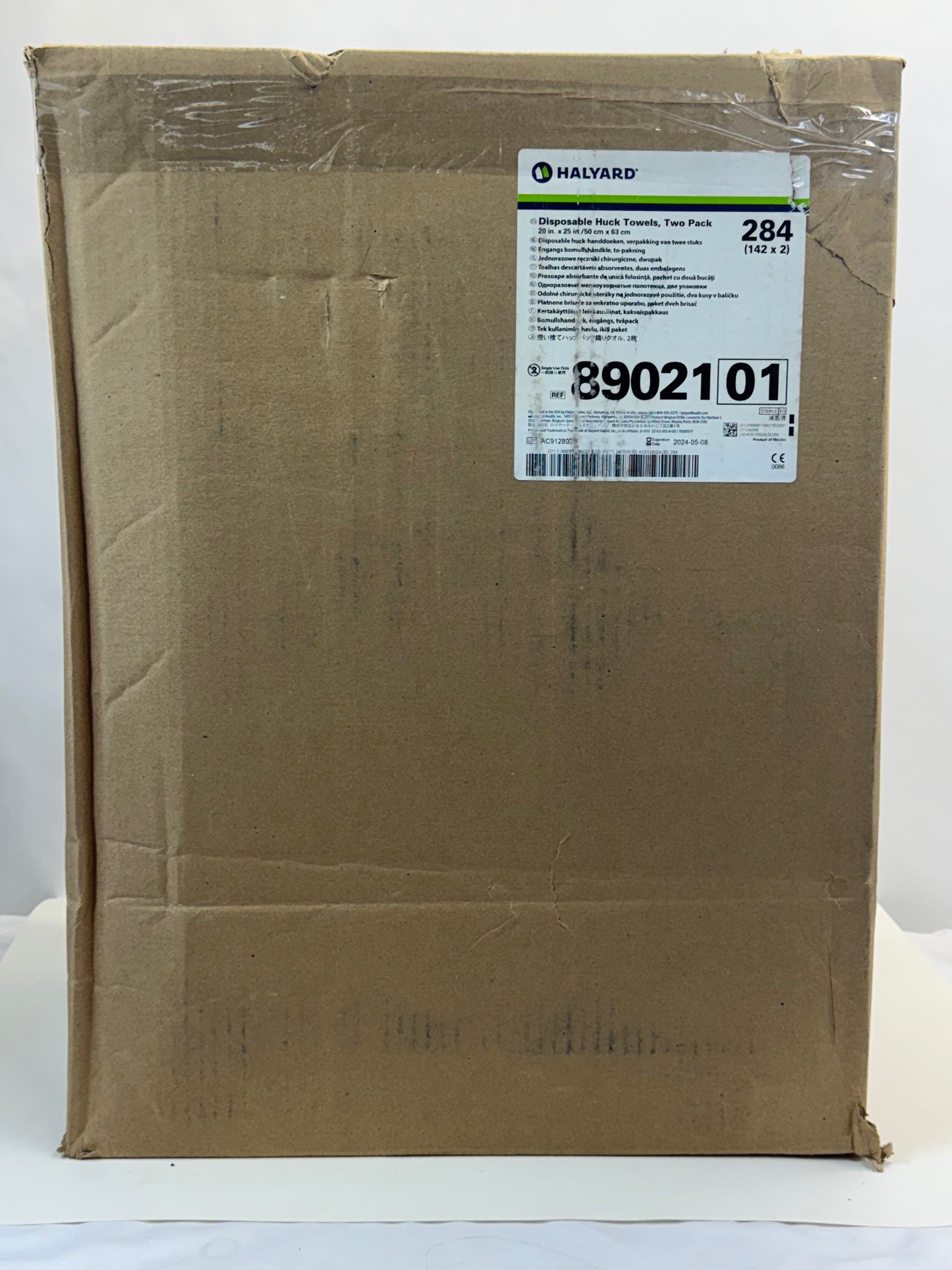 Halyard 8902101 Sterile Disposable Huck Towels (2 Pack) | OUT OF DATE