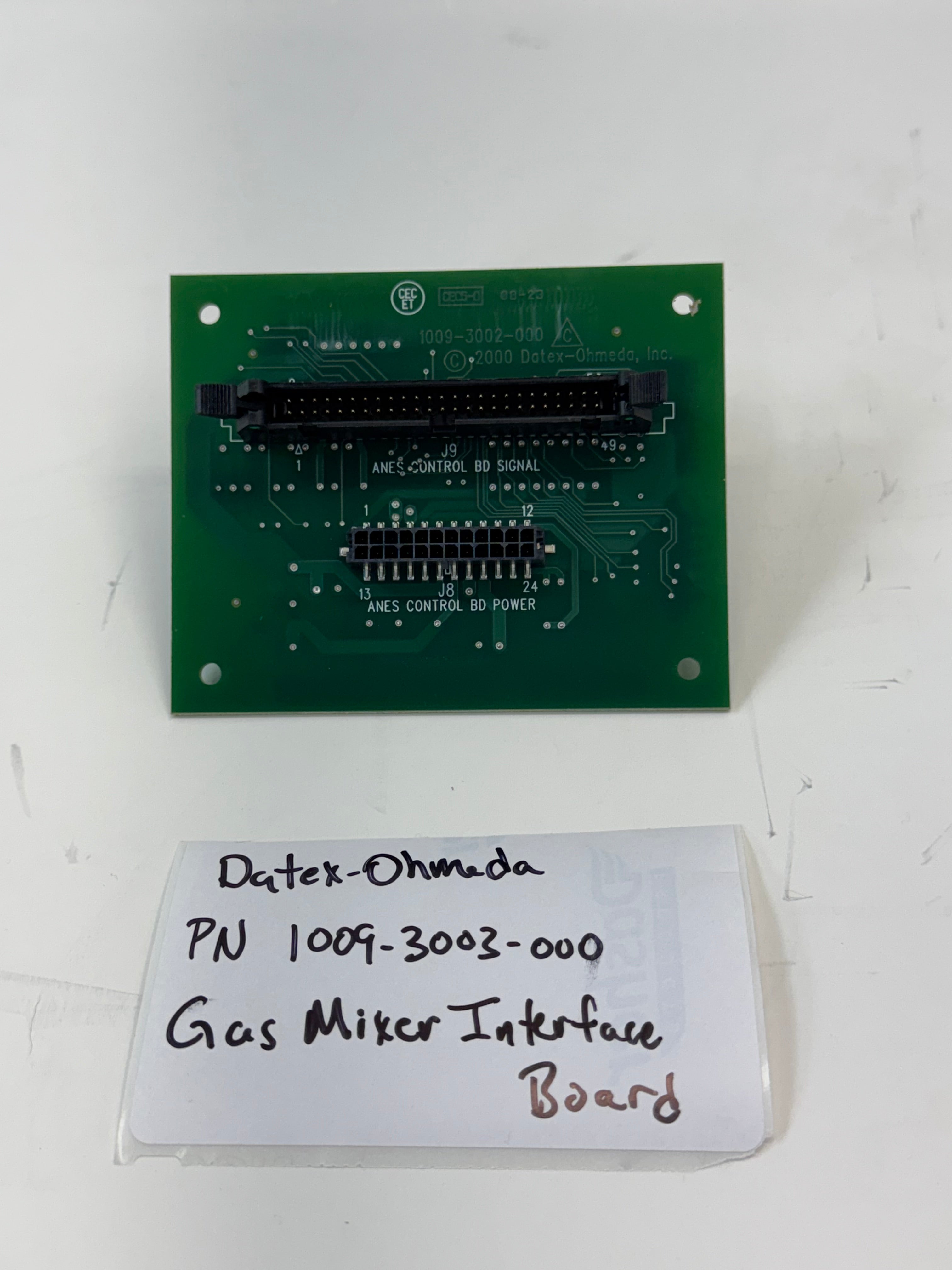 GE Datex-Ohmeda Aisys Gas Mixer Interface Board | Part #1009-3003-000