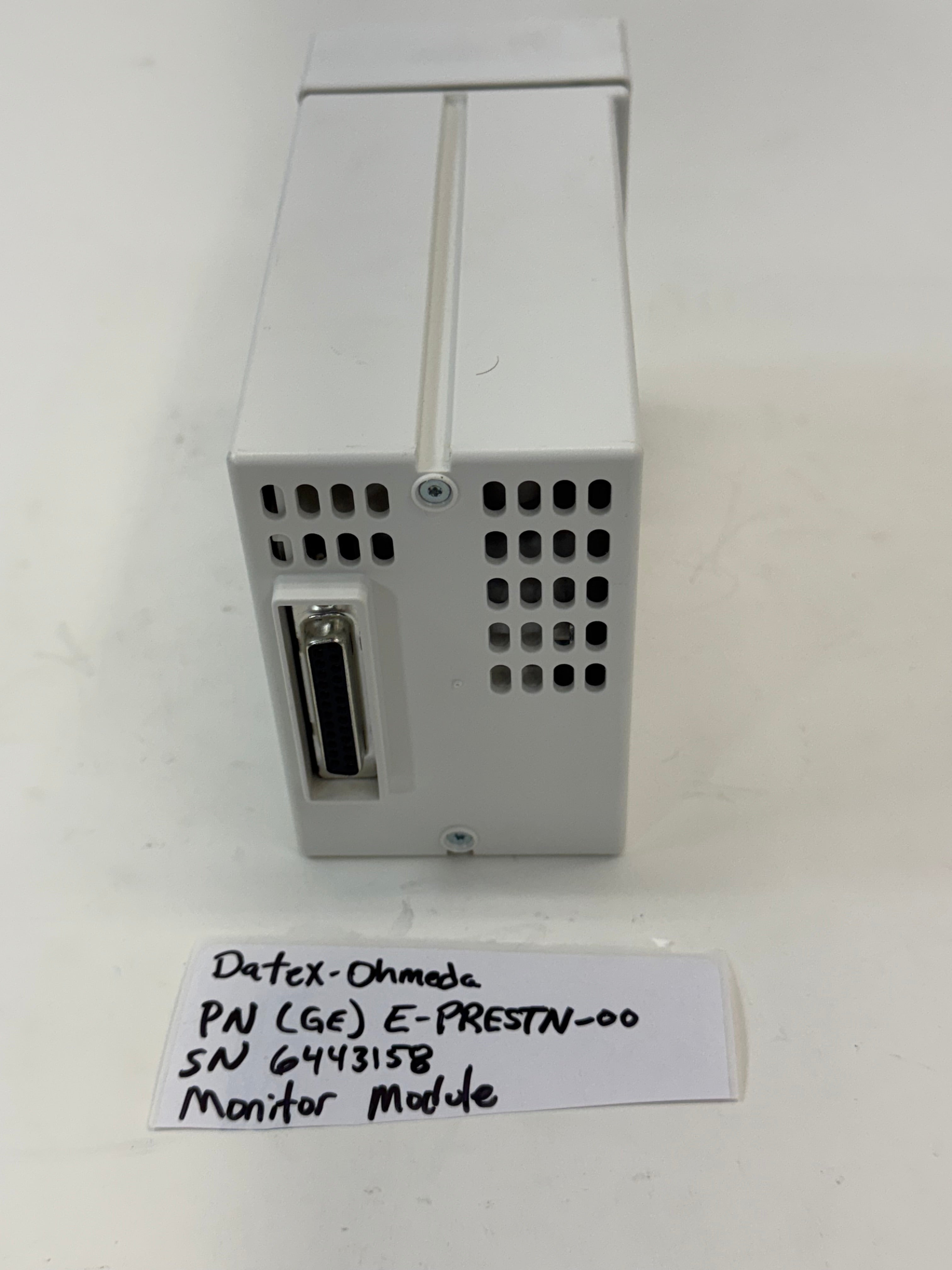 GE Datex-Ohmeda E-PRESTN-00 Anesthesia Multi-Parameter Monitoring Module