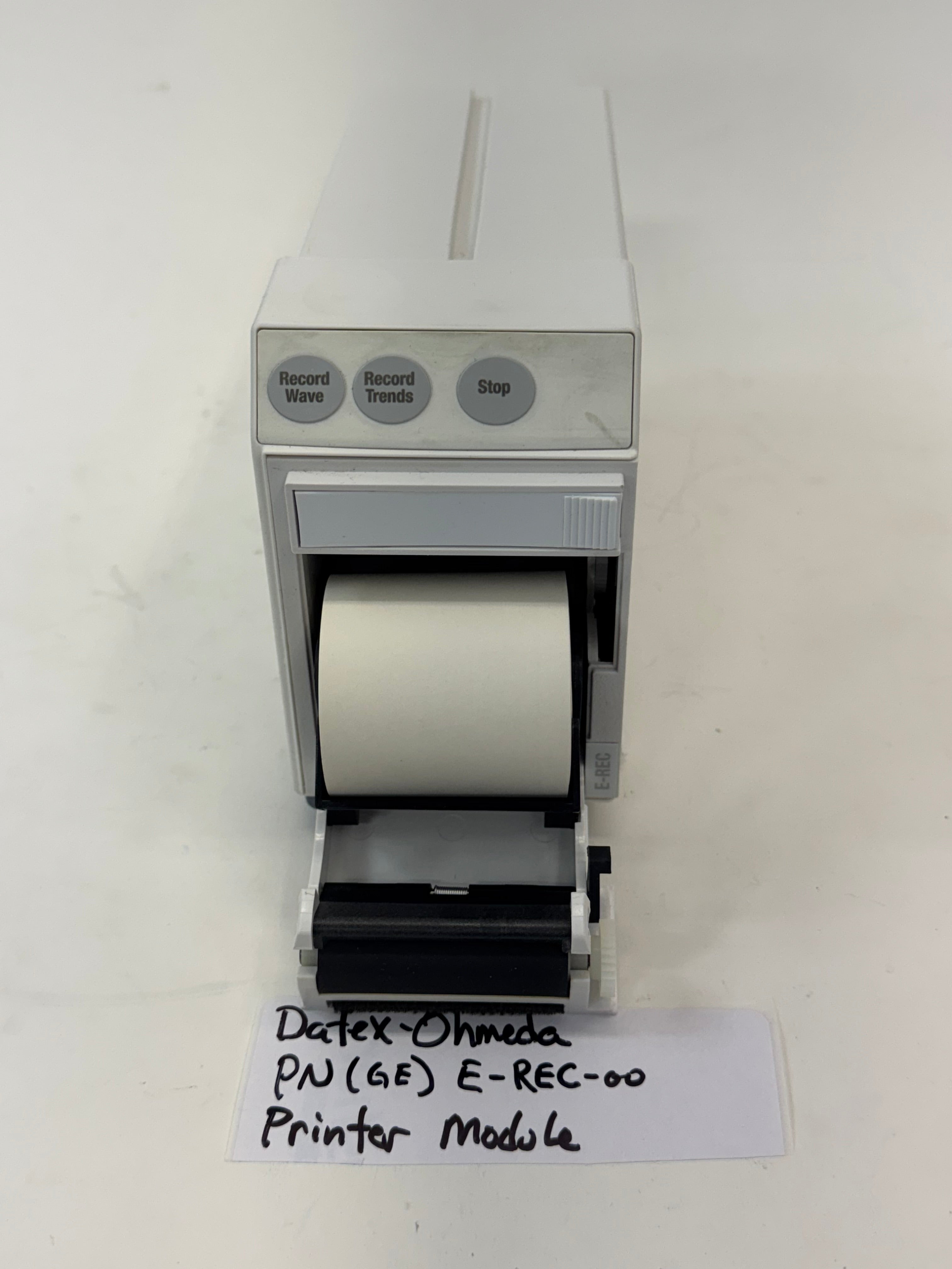 GE Datex-Ohmeda E-REC-00 Printer Module | Anesthesia Machine Parts