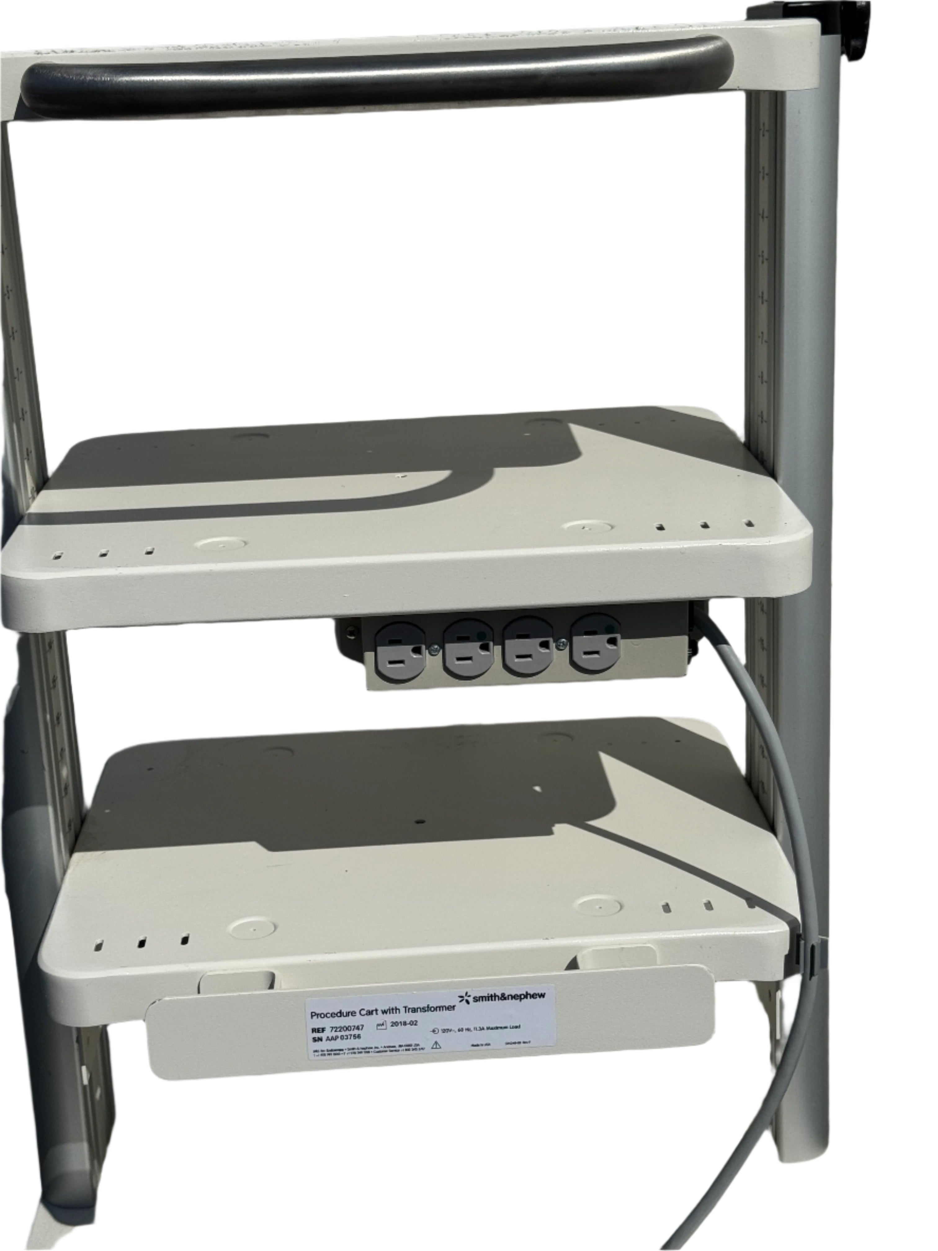 Smith & Nephew Procedure Cart with Transformer