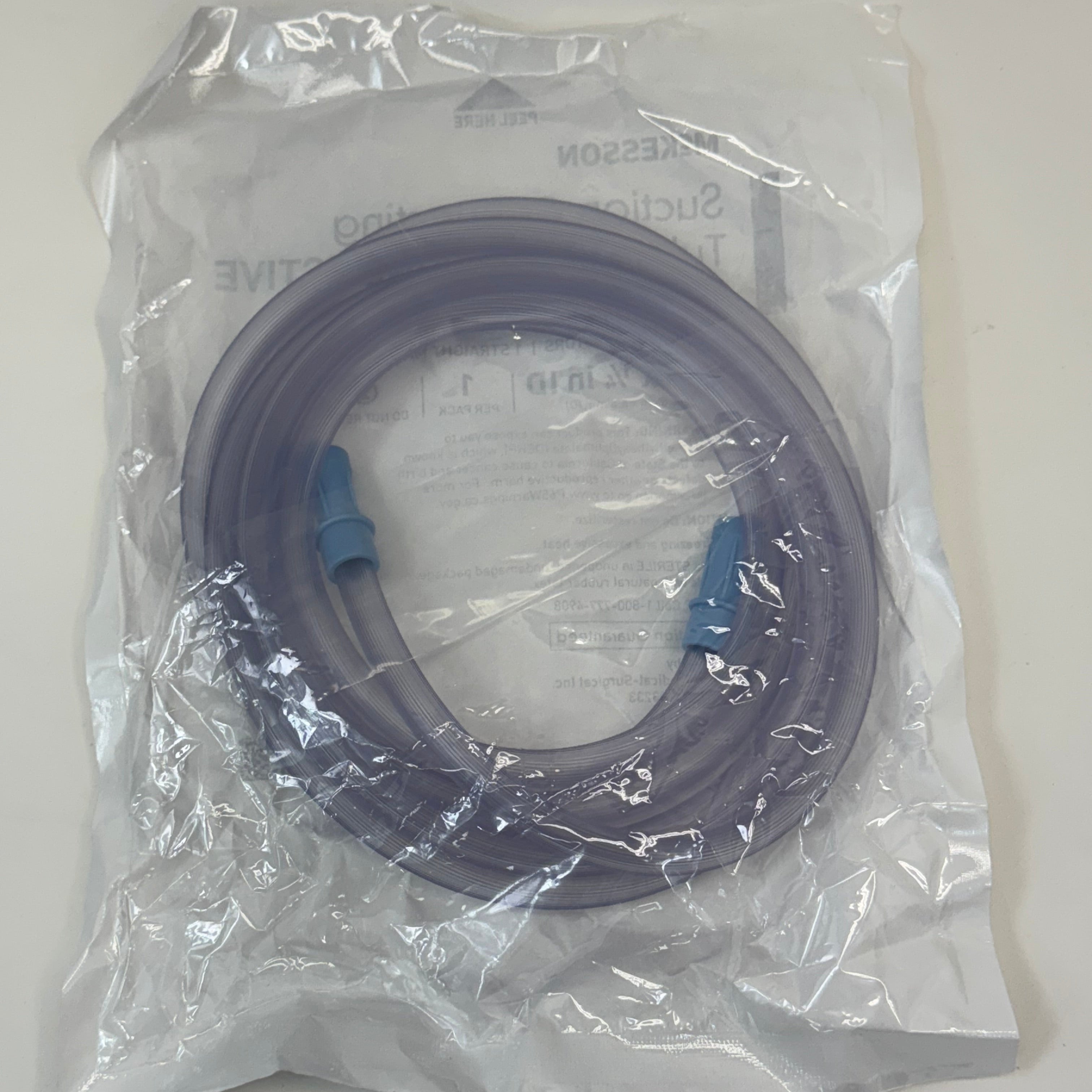 McKesson Suction Connecting Tubing 16-66306, 1/4" x 10', Sterile, Box of 11