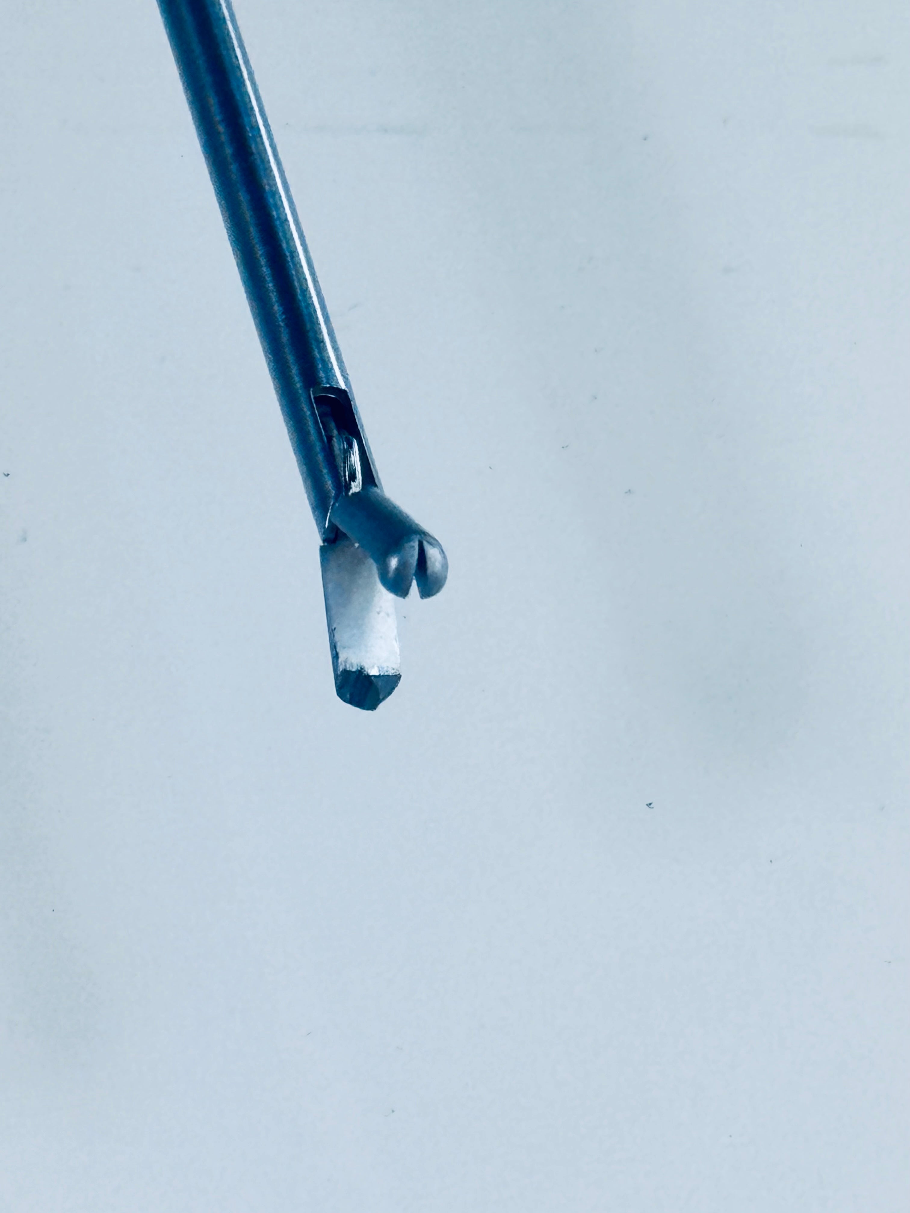 Gyrus ACMI RRT-442 Rigid Rat Tooth Grasping Forceps, 4mm x 42cm