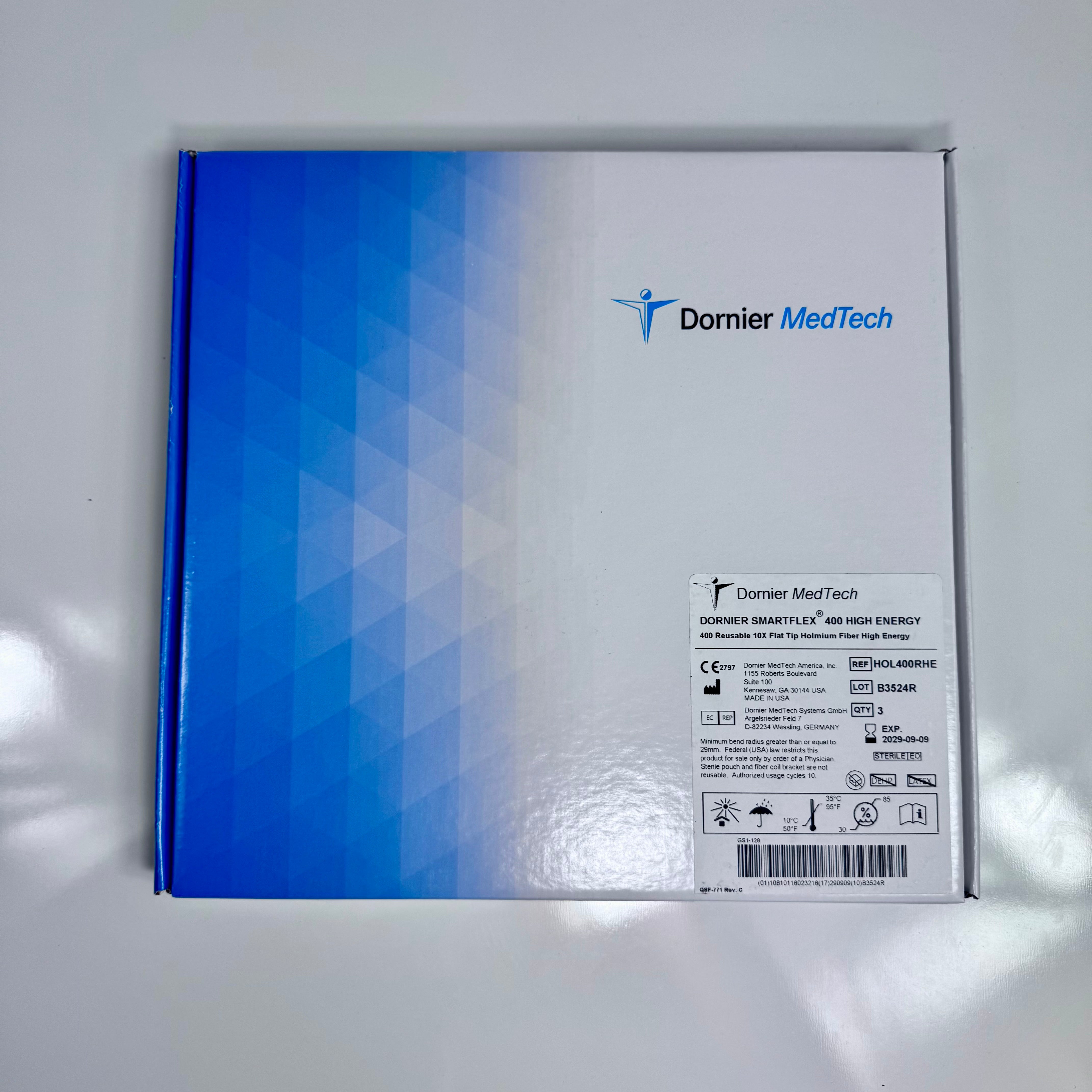 Dornier HOL400RHE | SmartFlex 400 Micron Reusable Holmium Laser Fibers