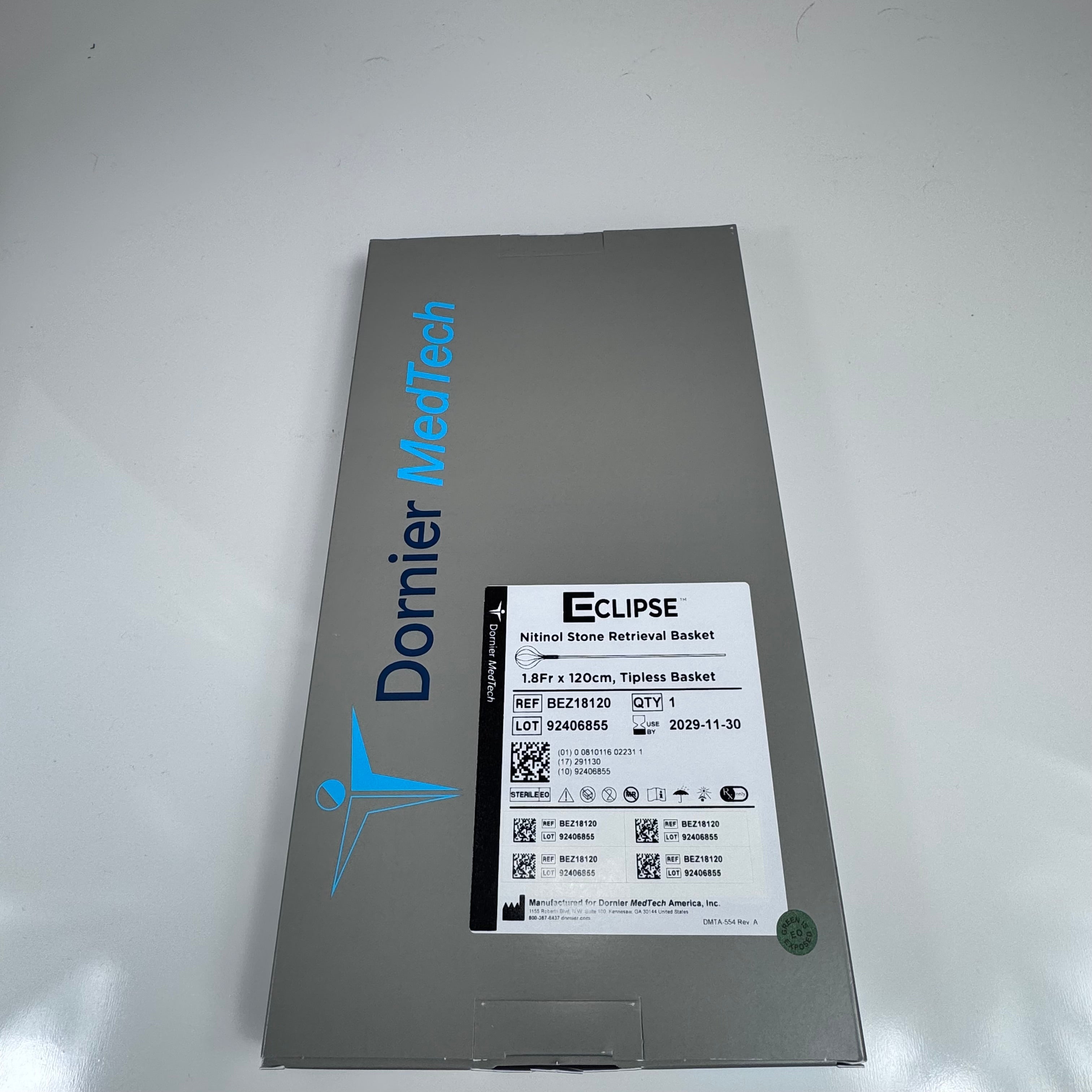 Dornier BEZ18120 | Eclipse Nitinol Stone Retrieval Basket one per Box