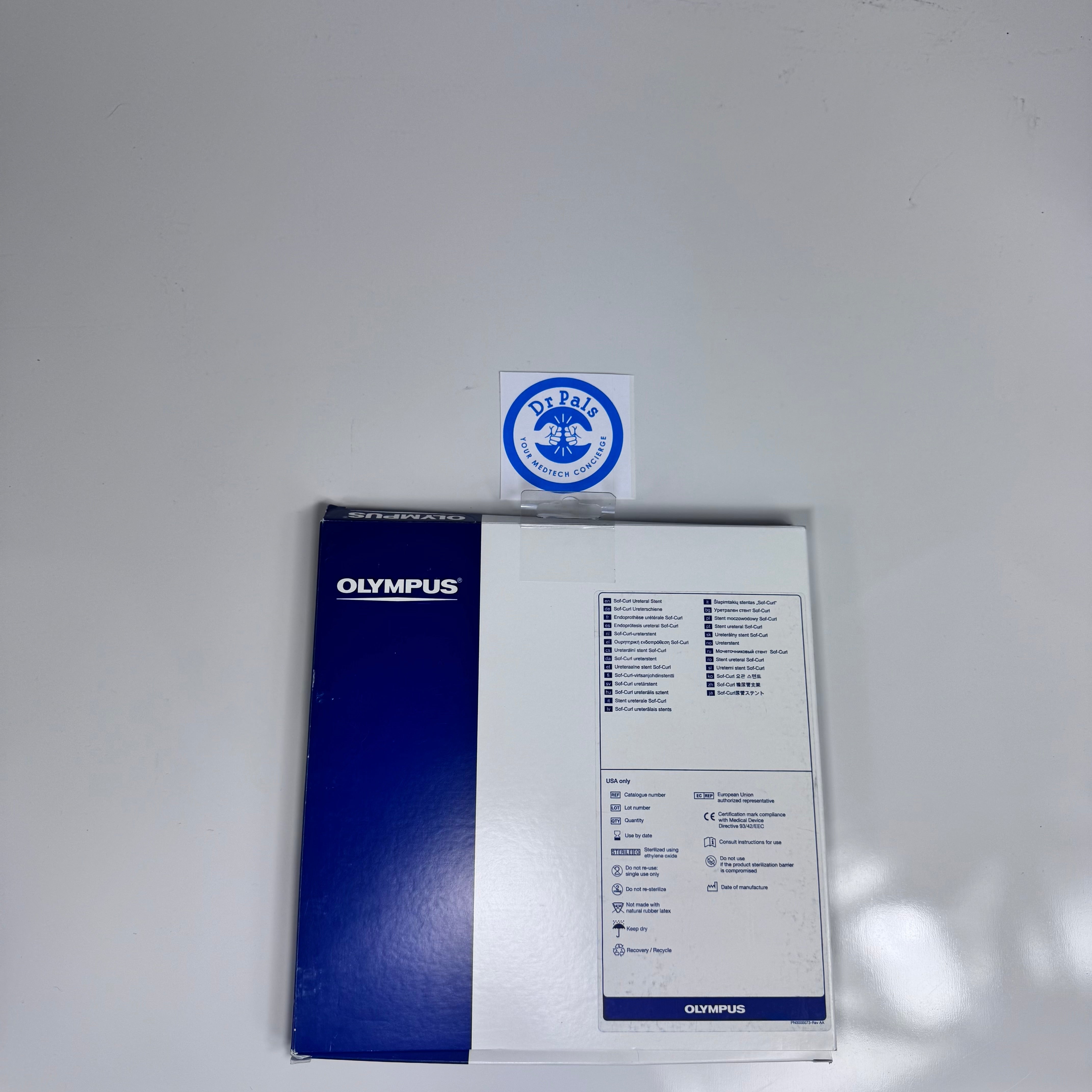 Olympus SSC8524 | Sof-Curl Ureteral Stent, 8.5 Fr x 24 cm