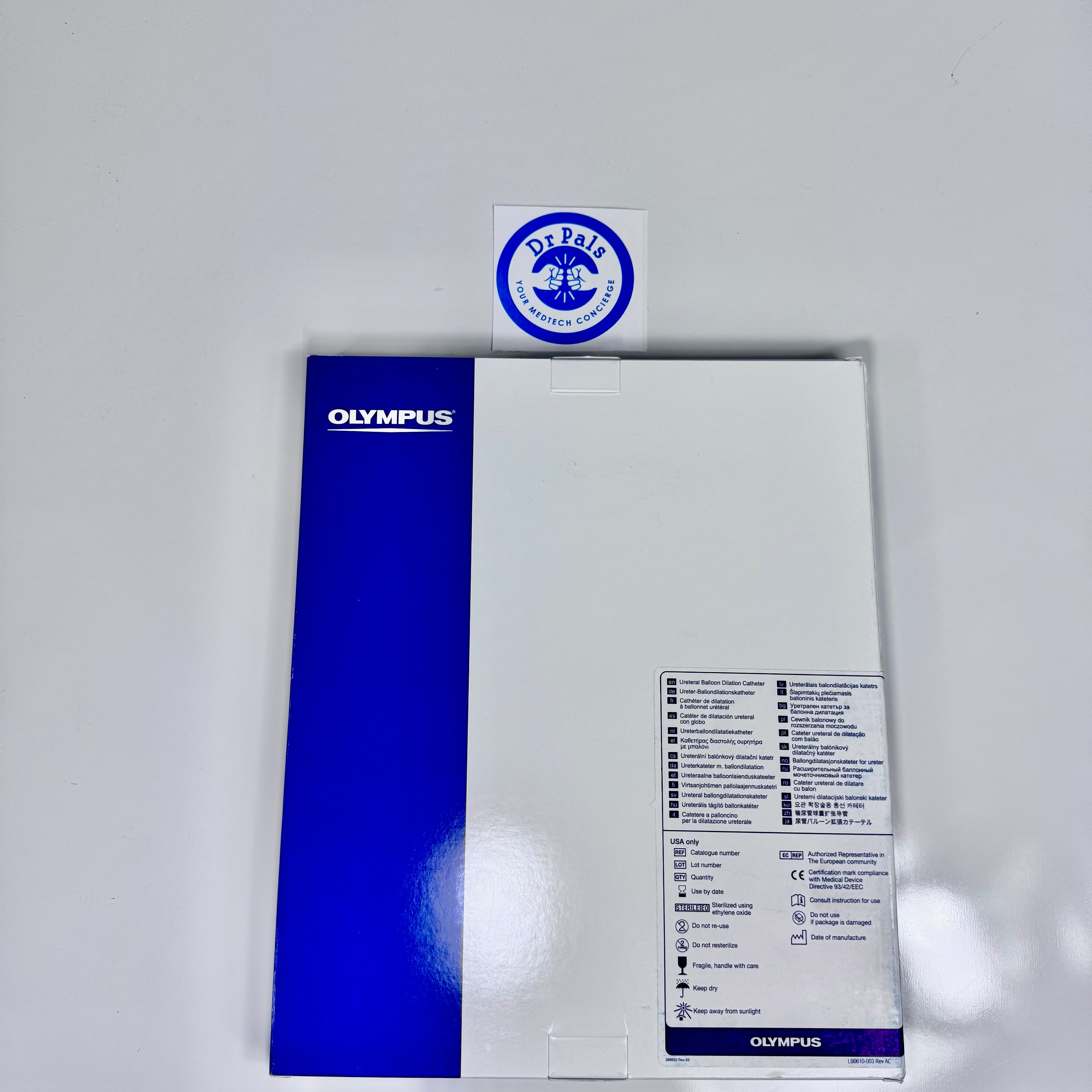 Olympus BURS0610 | EZDilate Ureteral Balloon Dilation Catheter, 6 mm (18 Fr) x 10 cm