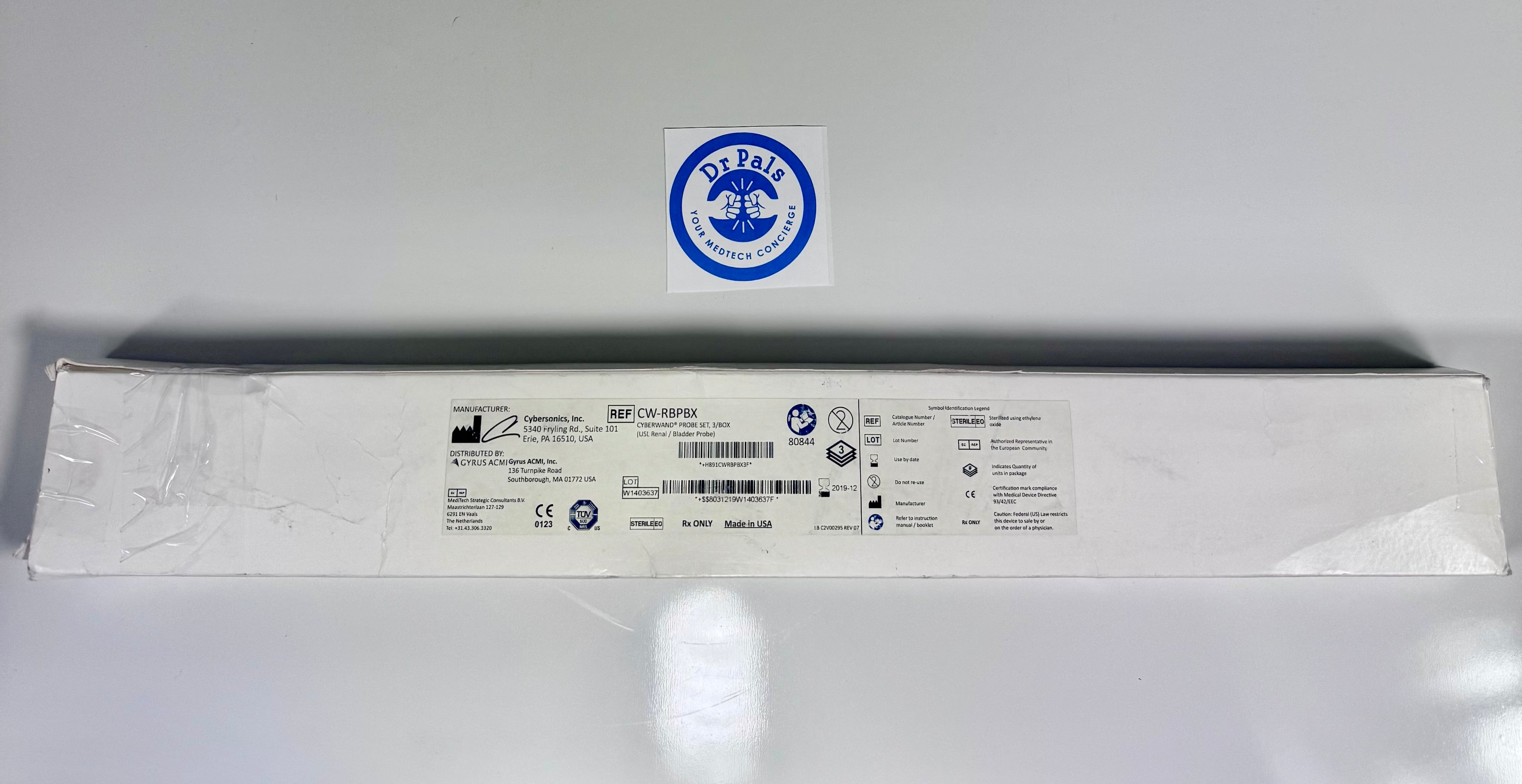 Gyrus ACMI CW-RBPBX | CyberWand Probe 3.75 mm 3/Box - Out of Date