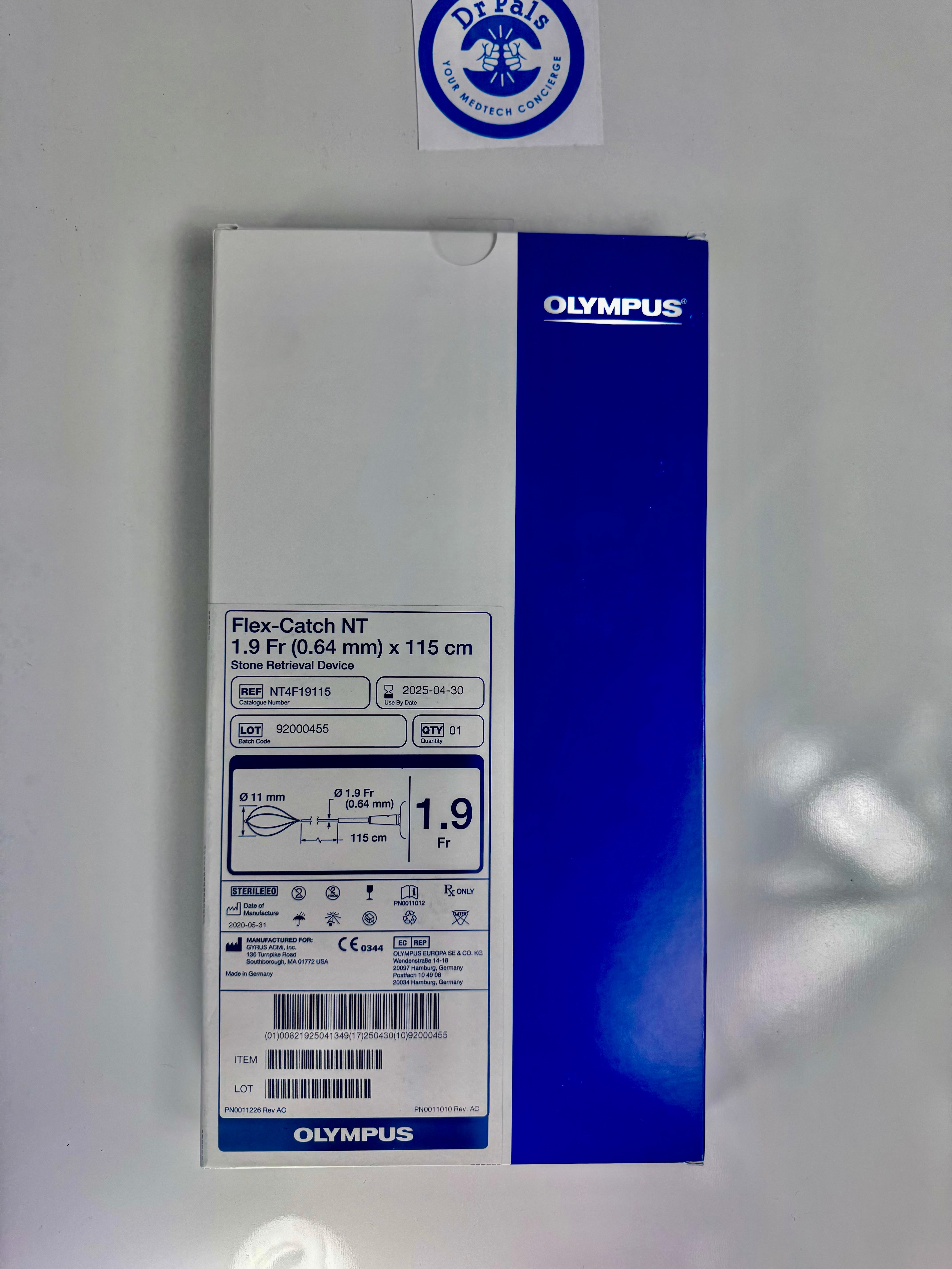 Olympus NT4F19115 | Flex-Catch NT Stone Retrieval Device