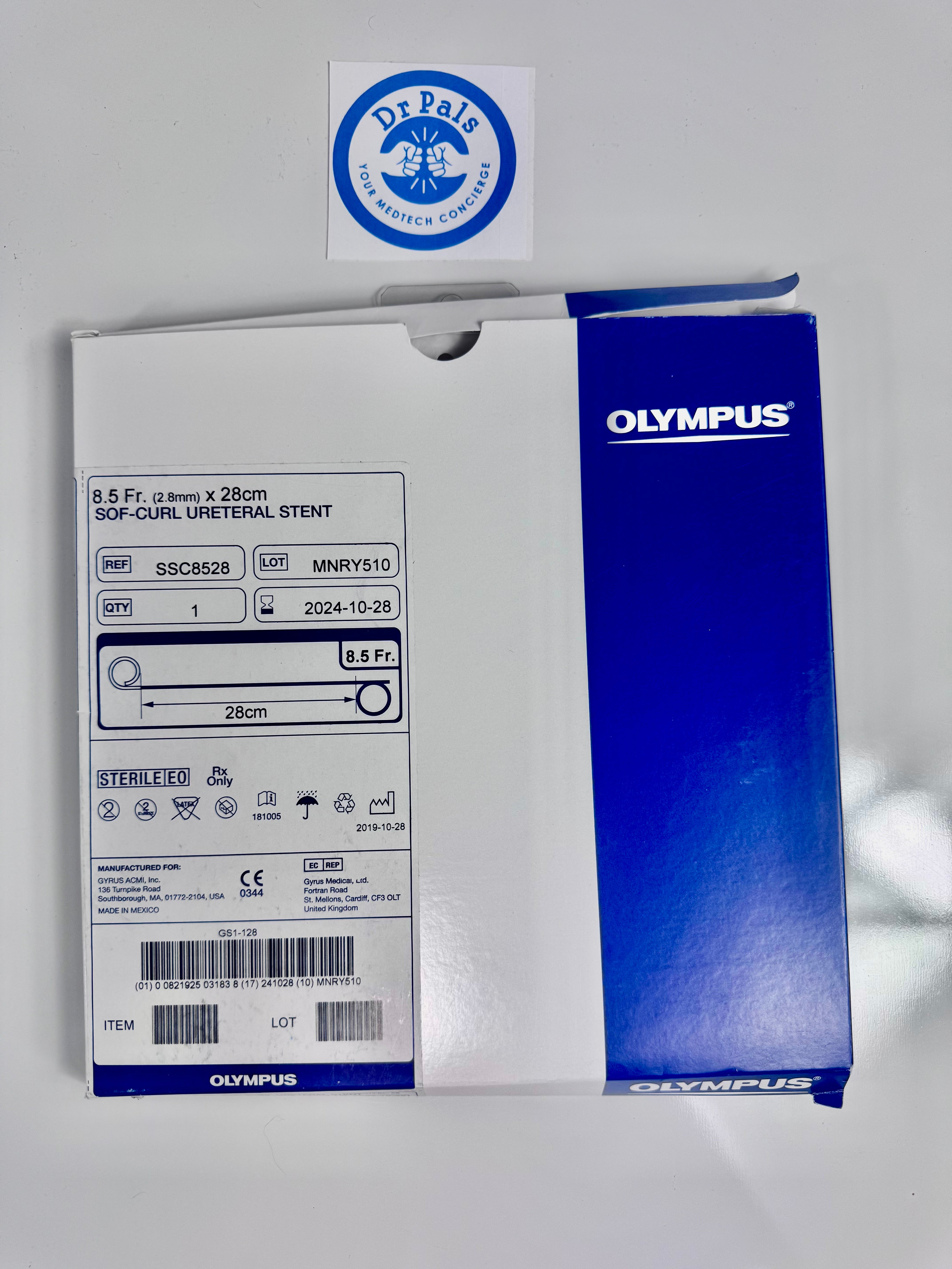 Olympus SSC8528 | Sof-Curl Ureteral Stent