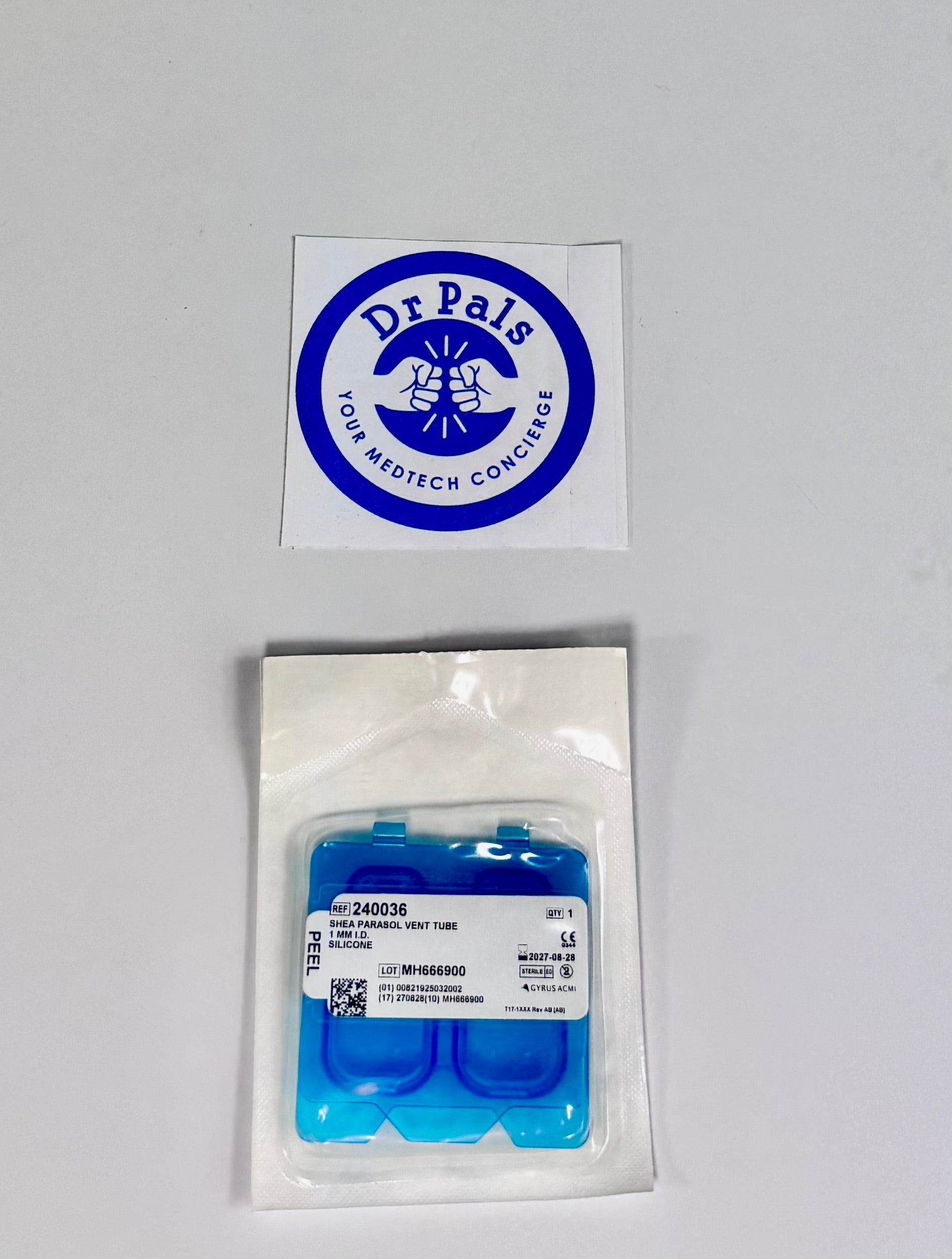 ACMI 240036 Shea Parasol Vent Tube 6/ Box