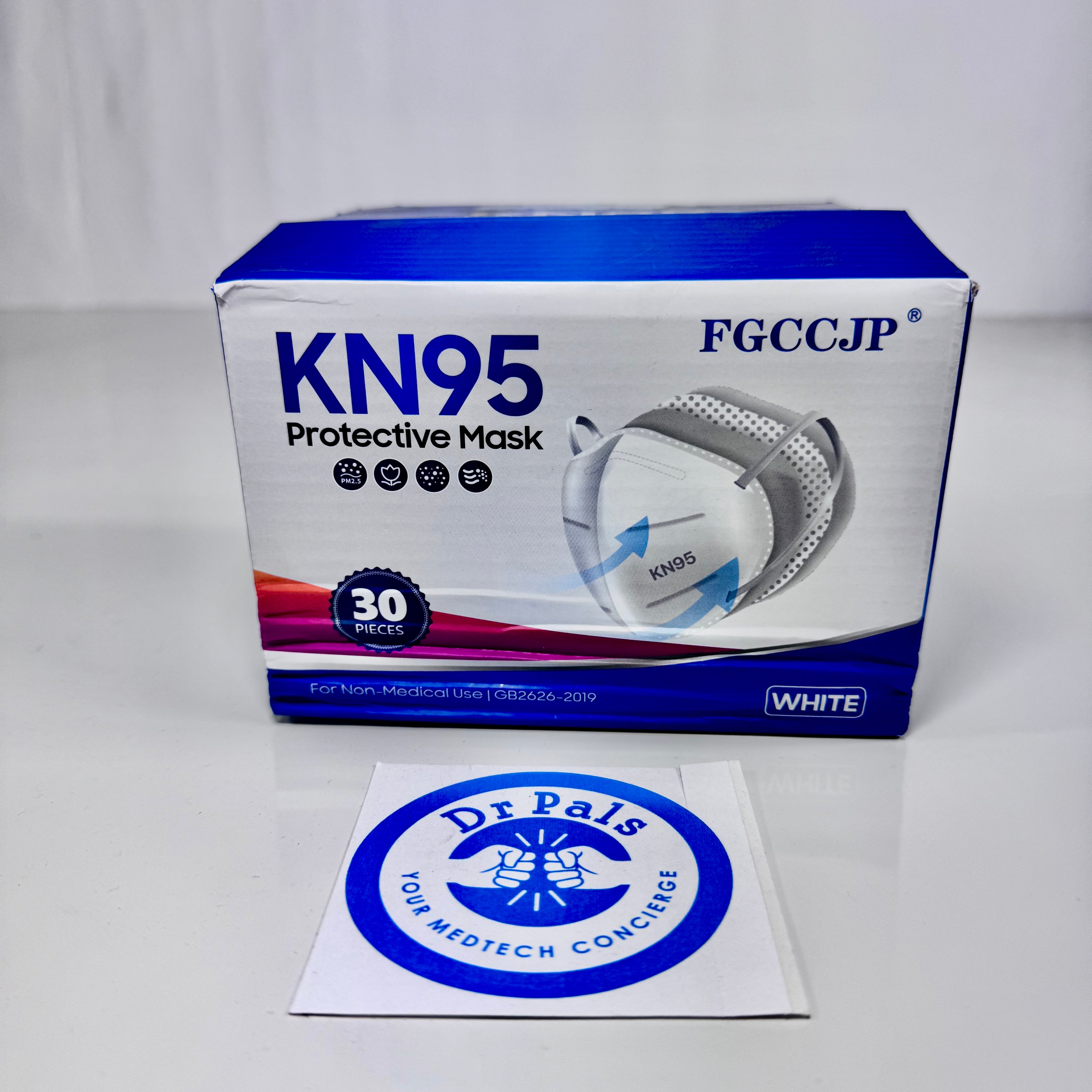 KN95 Protective Mask | GB2626-2019 FGCCJP 30/Box