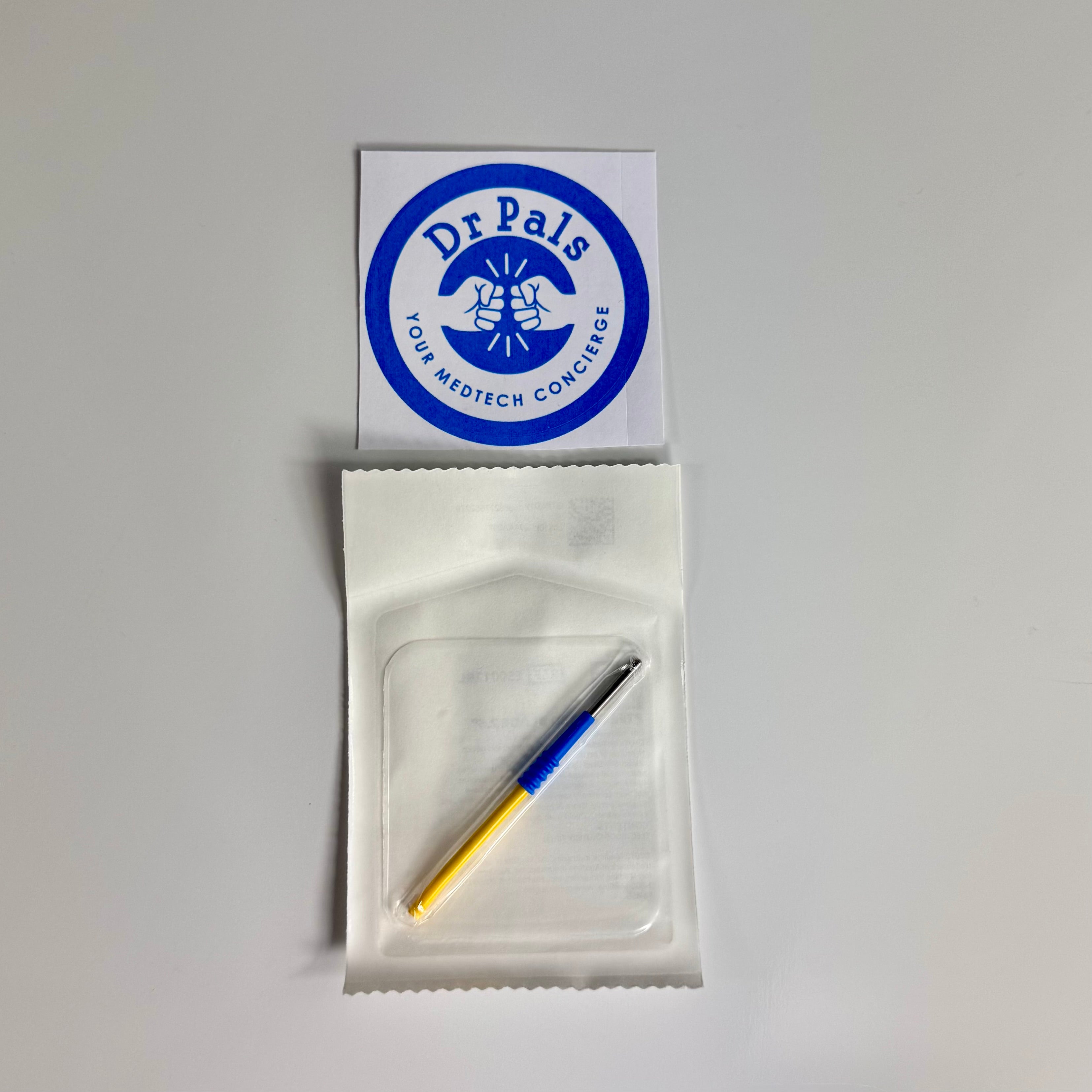 Medline Blue Silk Nonstick PTFE-Coated Blade Electrode ES0012BL 16/Box