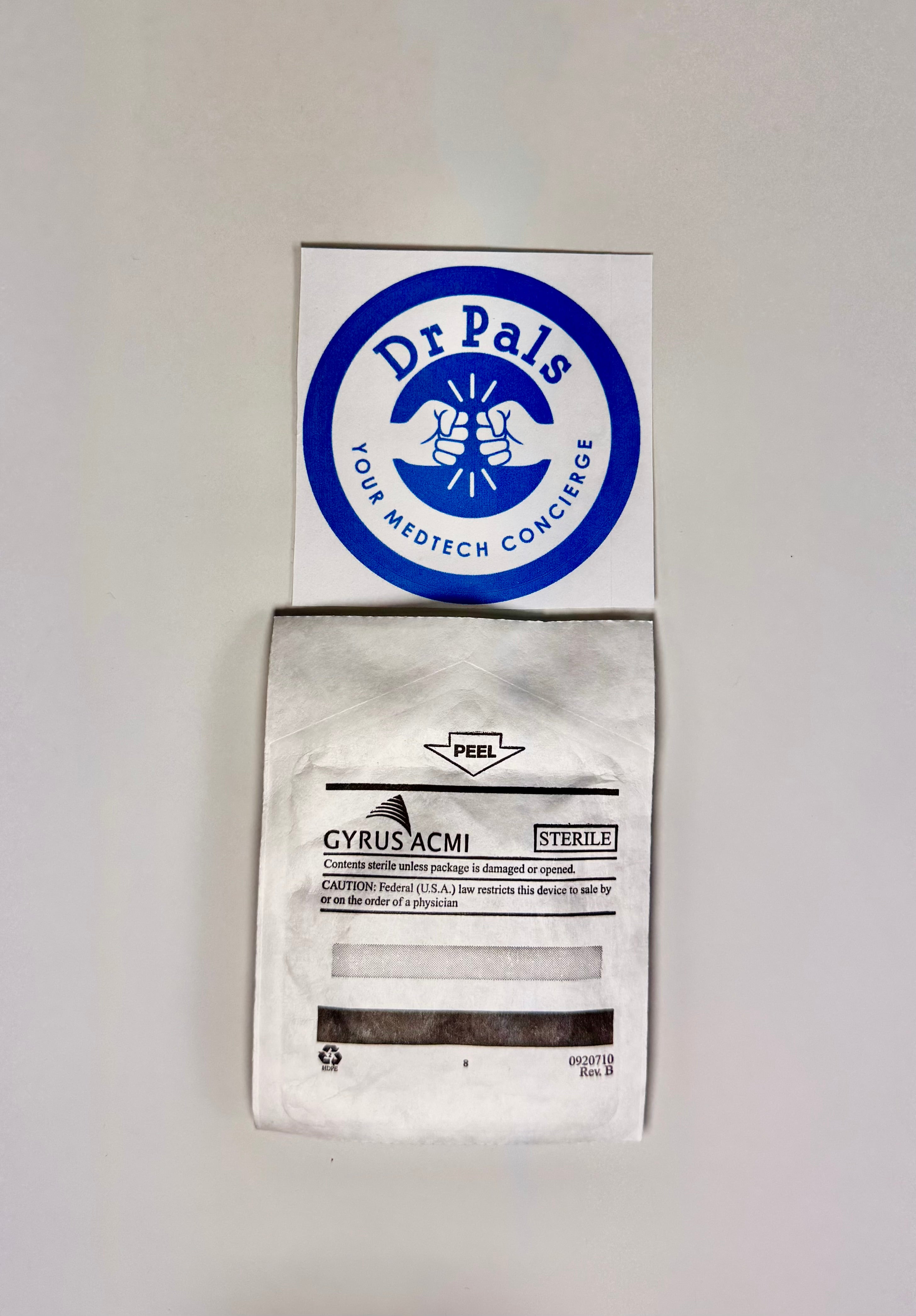 Gyrus ACMI Shepard Grommet Vent Tube 140027 | without Wire Tab 1.14 mm ID Fluoroplastic 13/Box