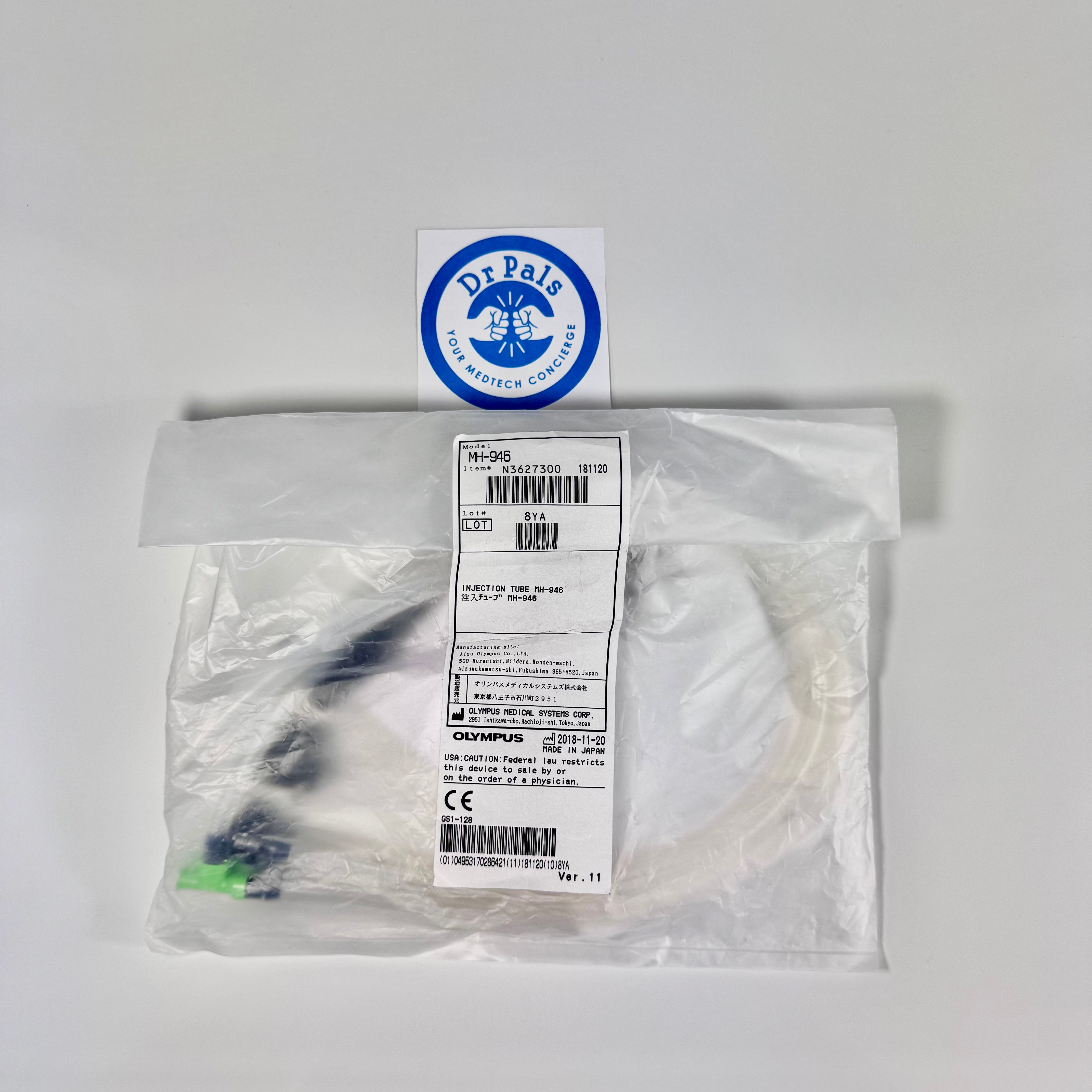 Olympus MH-946 Injection Tube – Medical Endoscope Accessory