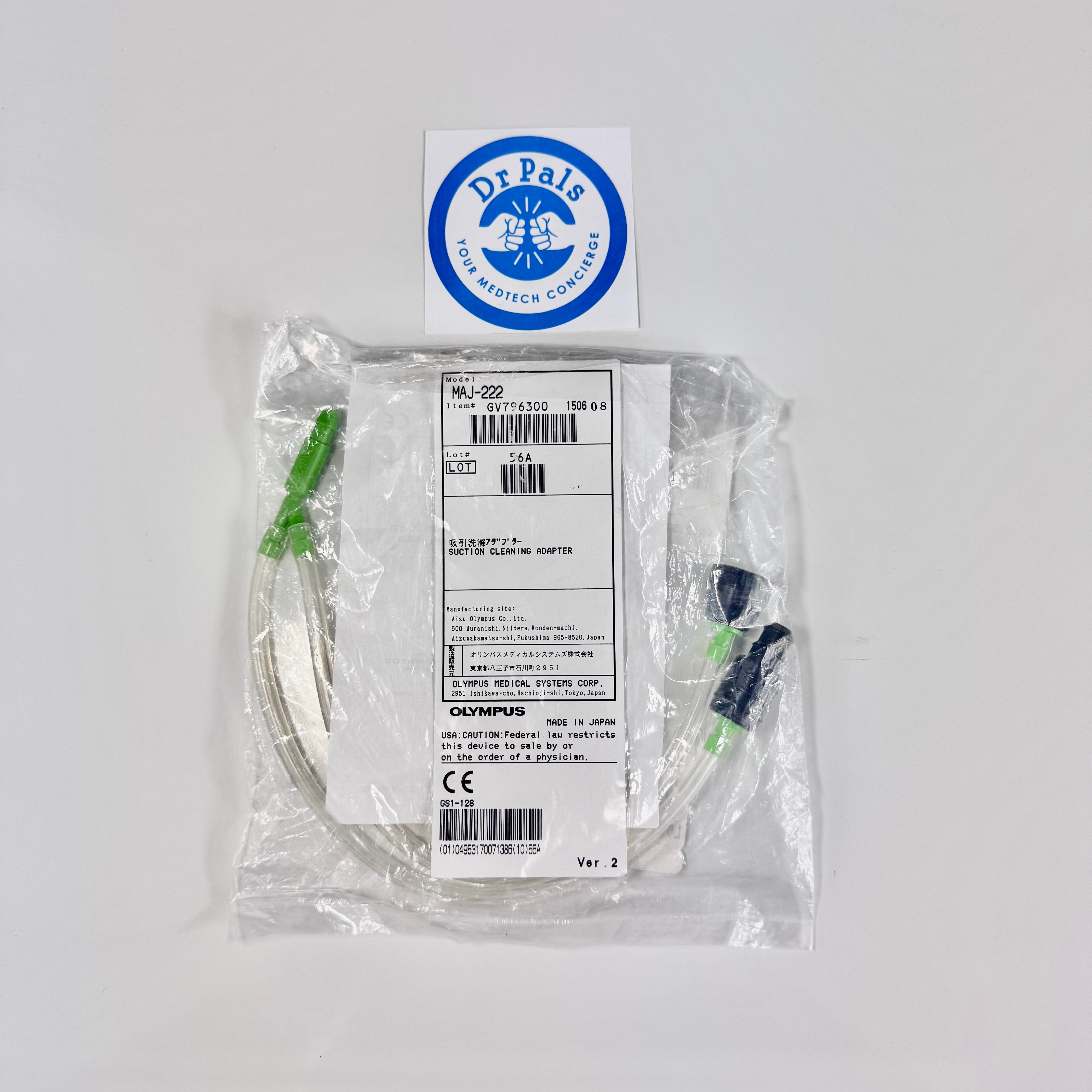 Olympus MAJ-222 | Endoscope Suction Cleaning Adapter