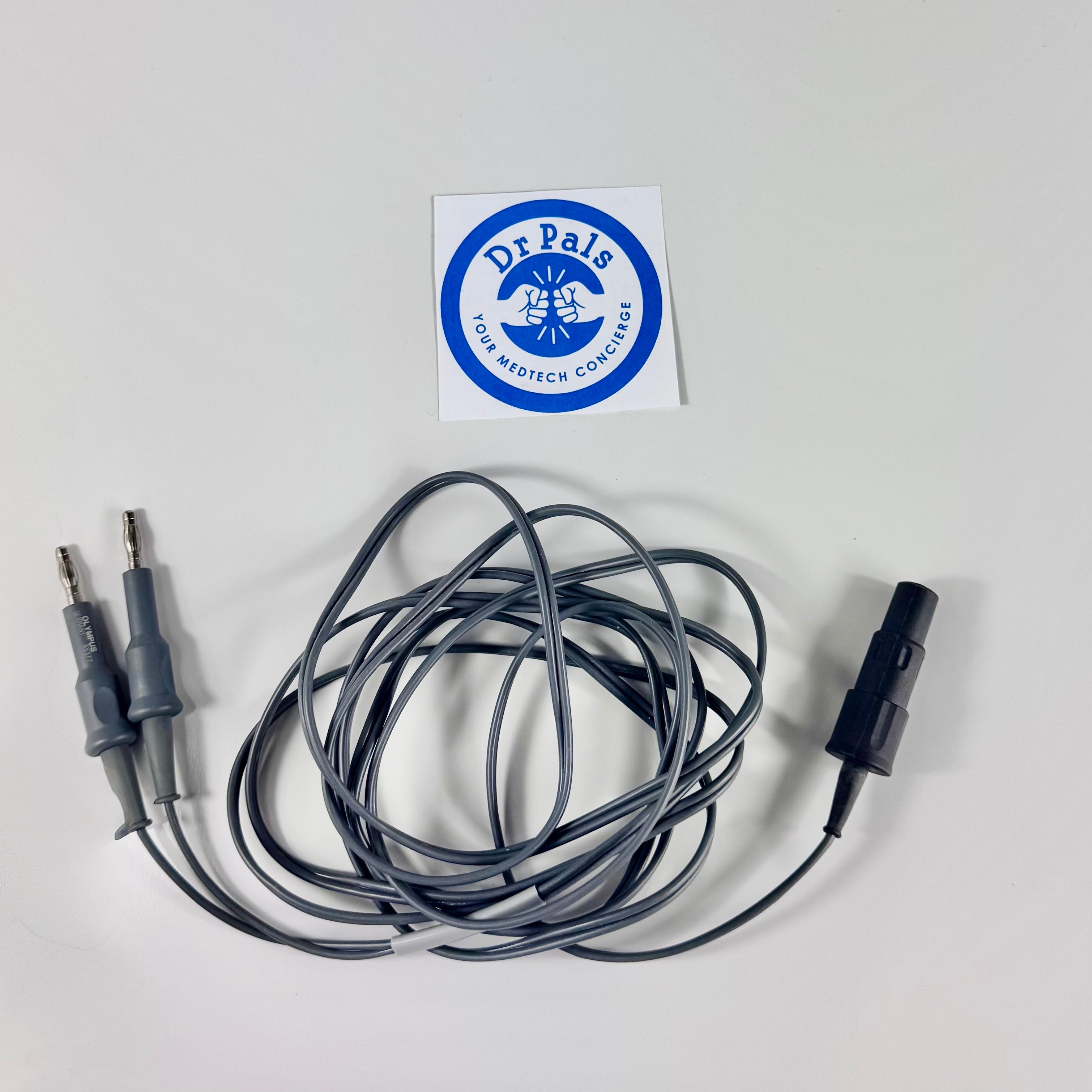 Olympus A5377 Bipolar HF Cable | 3.5m Reusable Electrosurgical Accessory