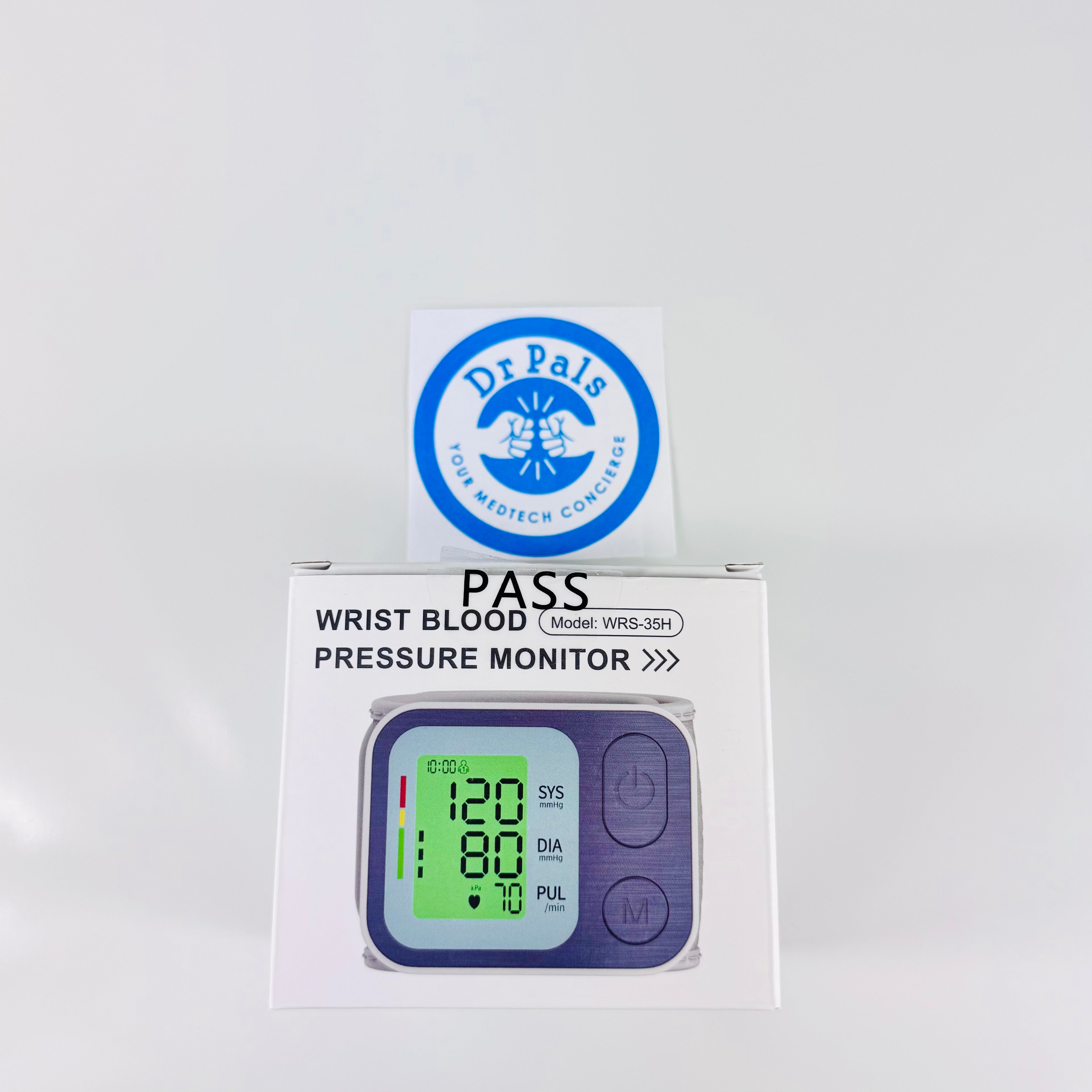 Wrist Blood Pressure Electronic Monitor – Portable, Accurate, and User-Friendly