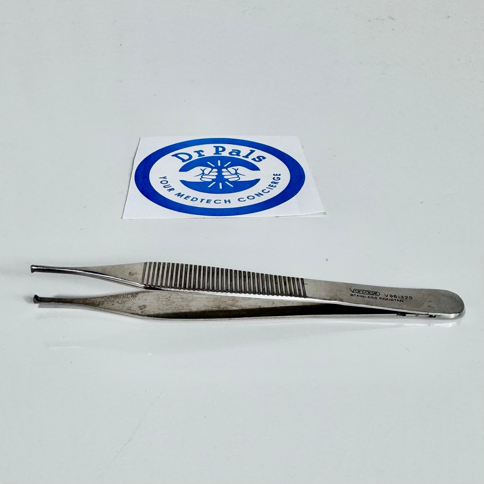 Vantage V96-120 | Adson Tissue Forceps, 4-3/4", 1x2 Teeth