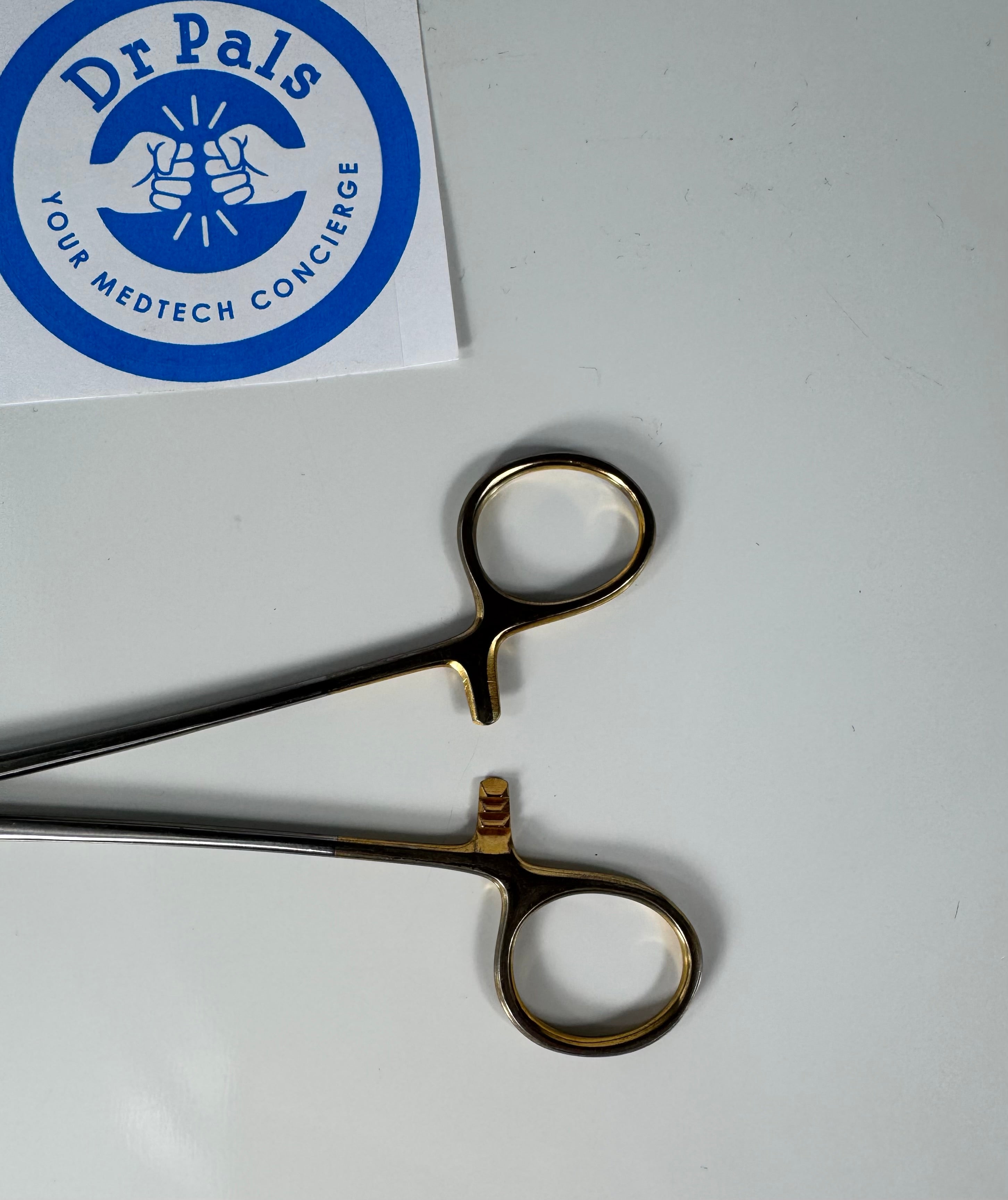 Marina Medical 420-100 Crile-Wood Needle Holder, Serrated, TC, 15cm