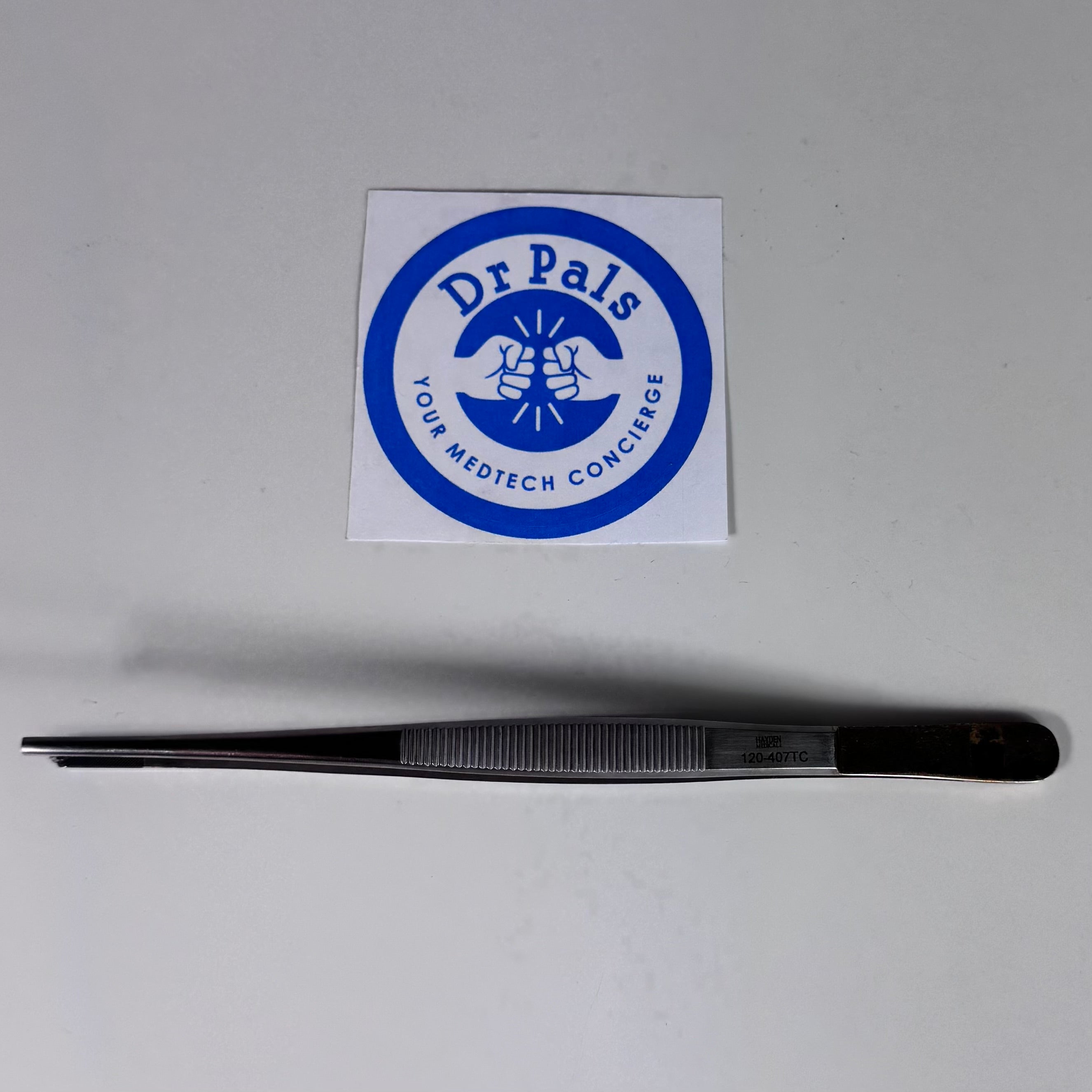Hayden Medical 120-407TC Oehler Tissue and Dissecting Forceps, 7", Tungsten Carbide