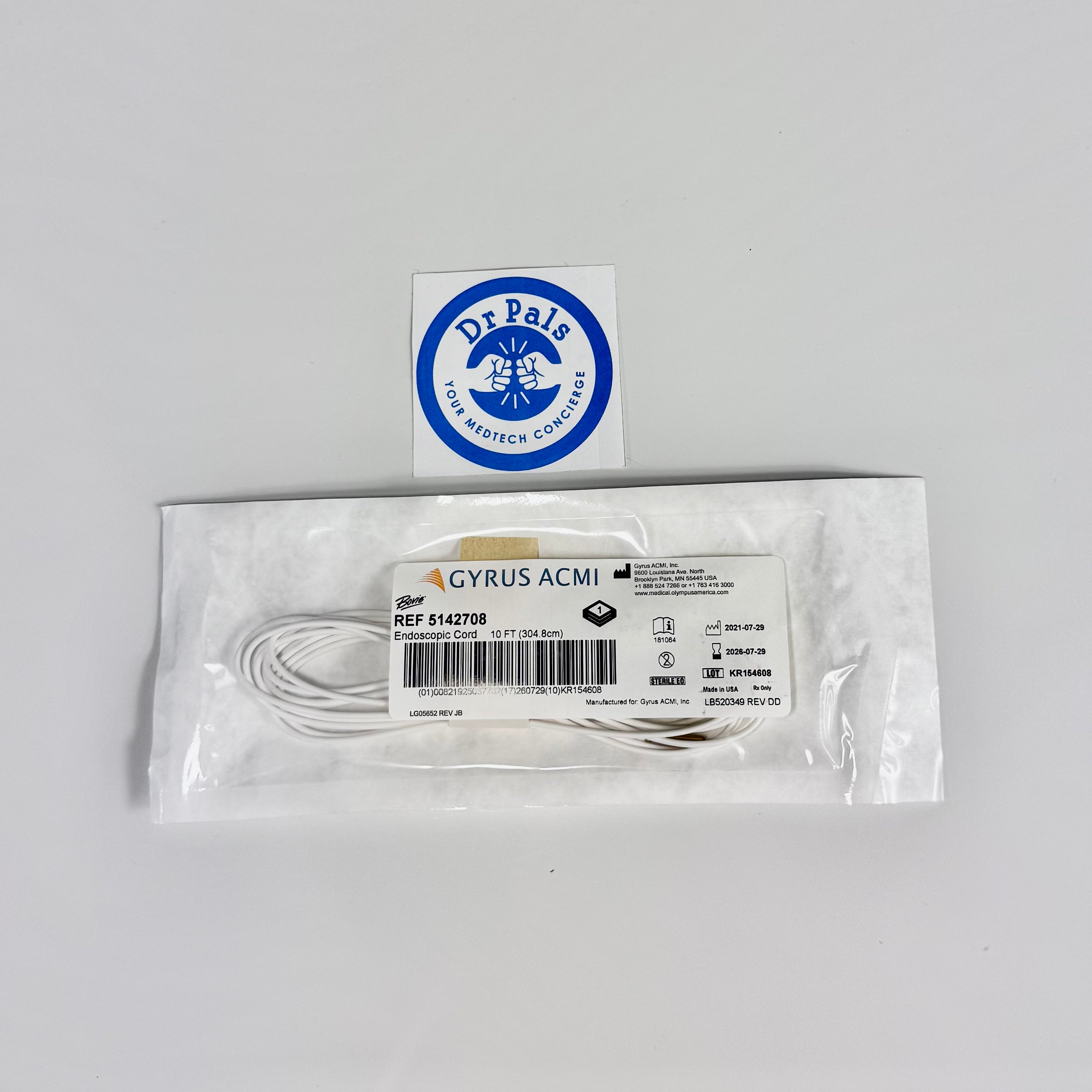 ACMI 5142708 Endoscope Cord 11/box