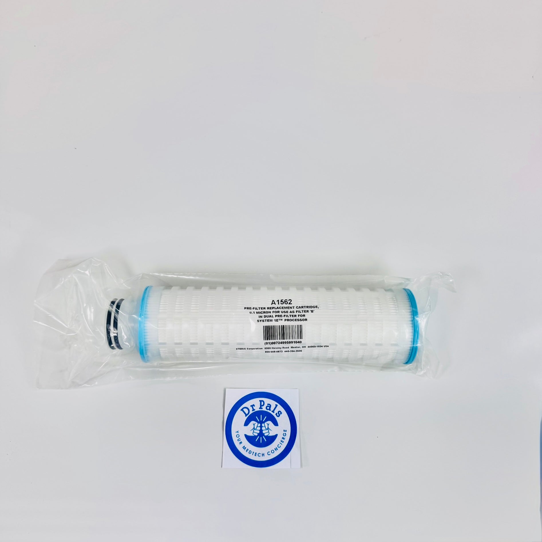 Steris Dual Prefilter Replacement Cartridge A1562 | (“B” Filter) for System 1E Endoscope Washer