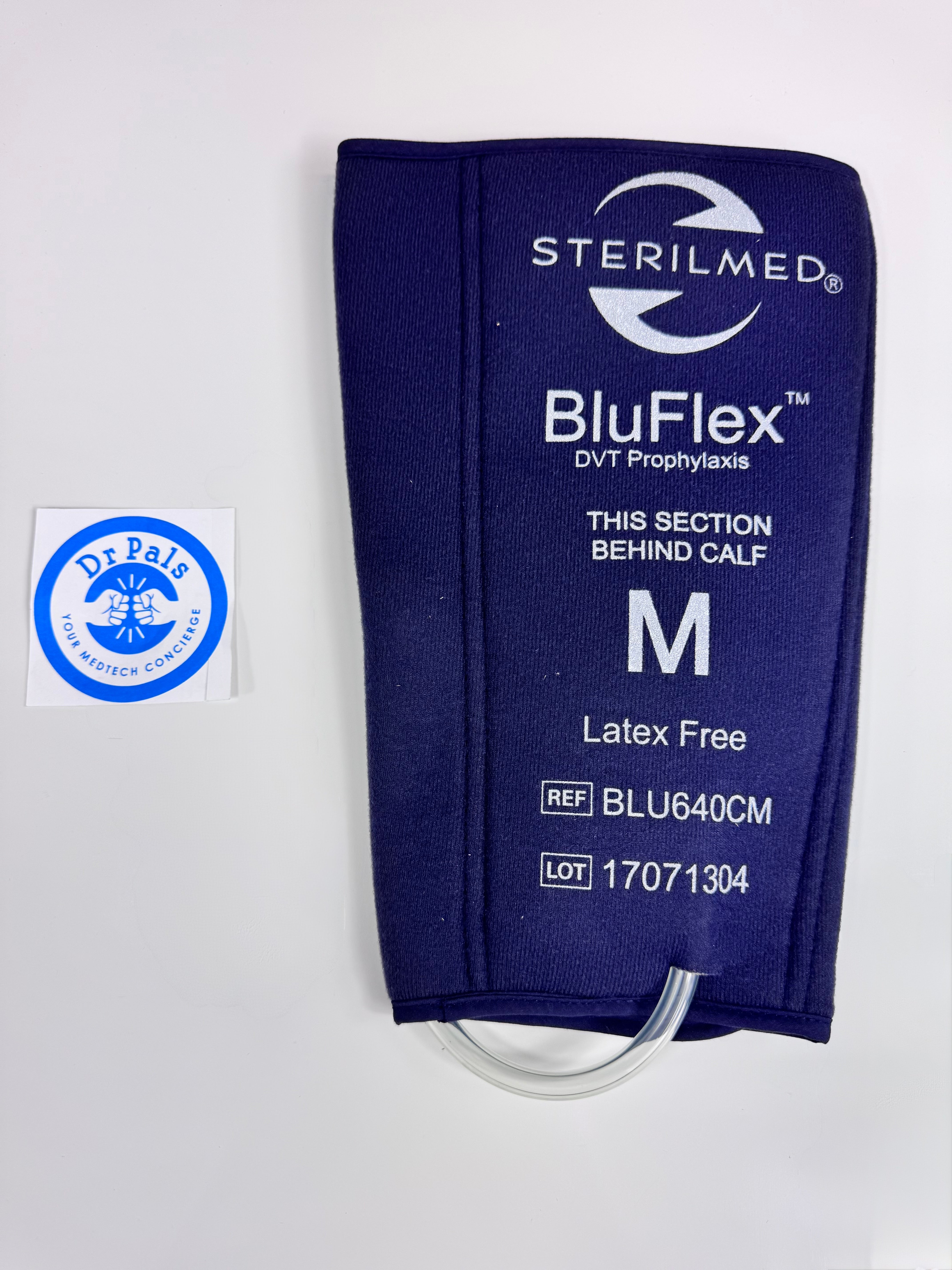 Sterilmed BLU640CM BluFlex Compression Garment Calf, Medium 4/Box