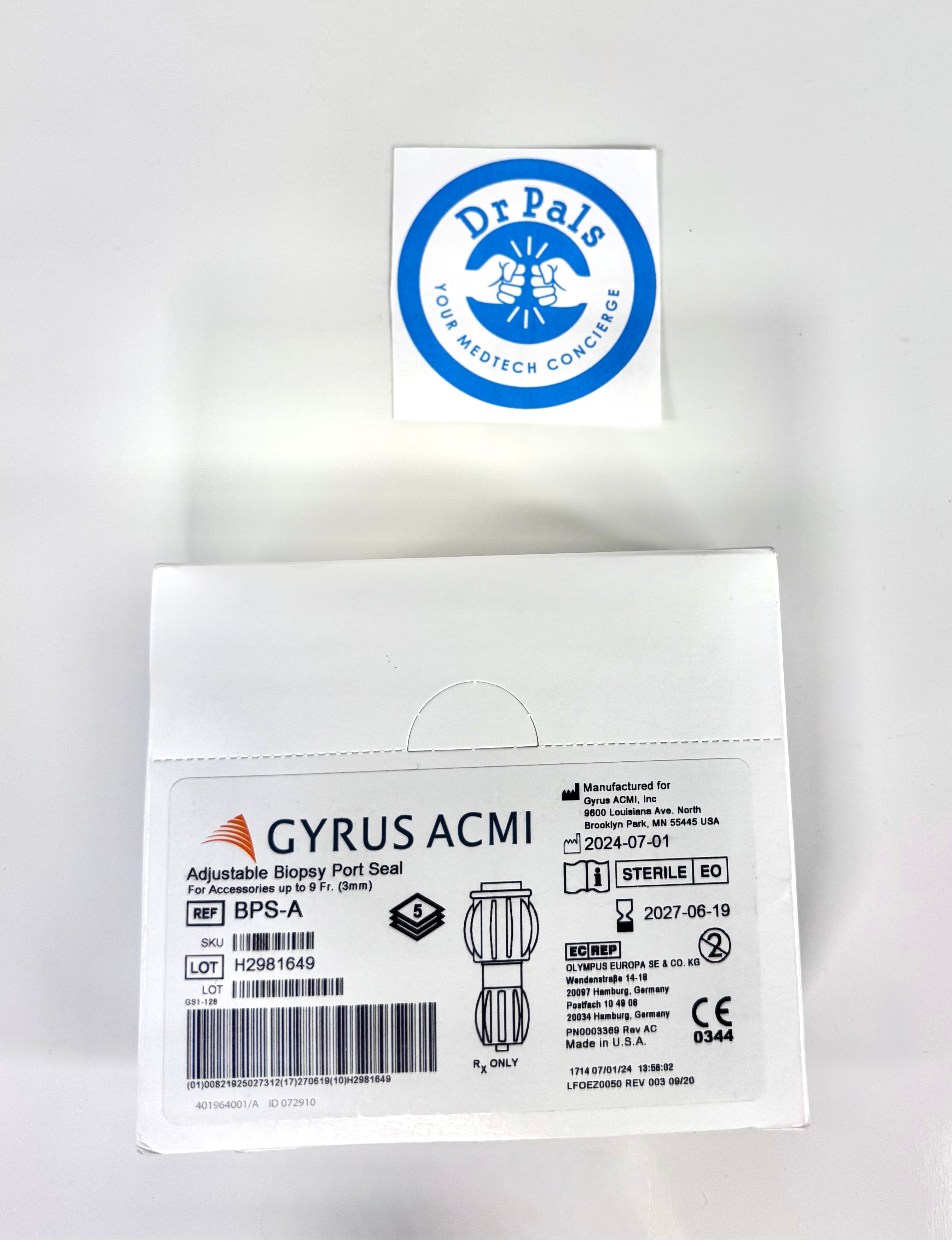 Gyrus ACMI BPS-A | Adjustable Biopsy Port Seal