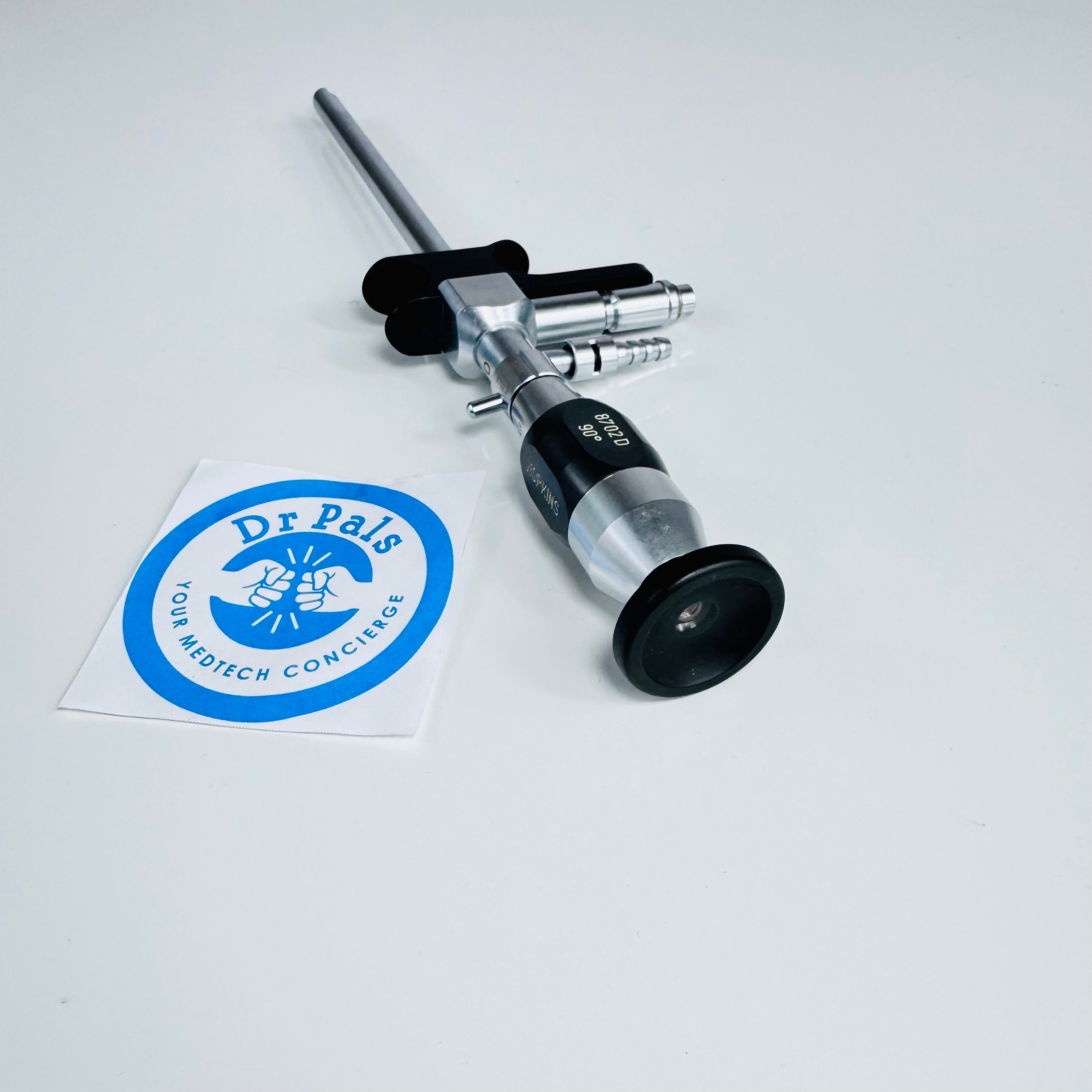 Karl Storz 8702D | Rigid 20cm laryngo-pharyngoscope 90° Includes 8702S Outer Sheath 10mm x 8.5mm