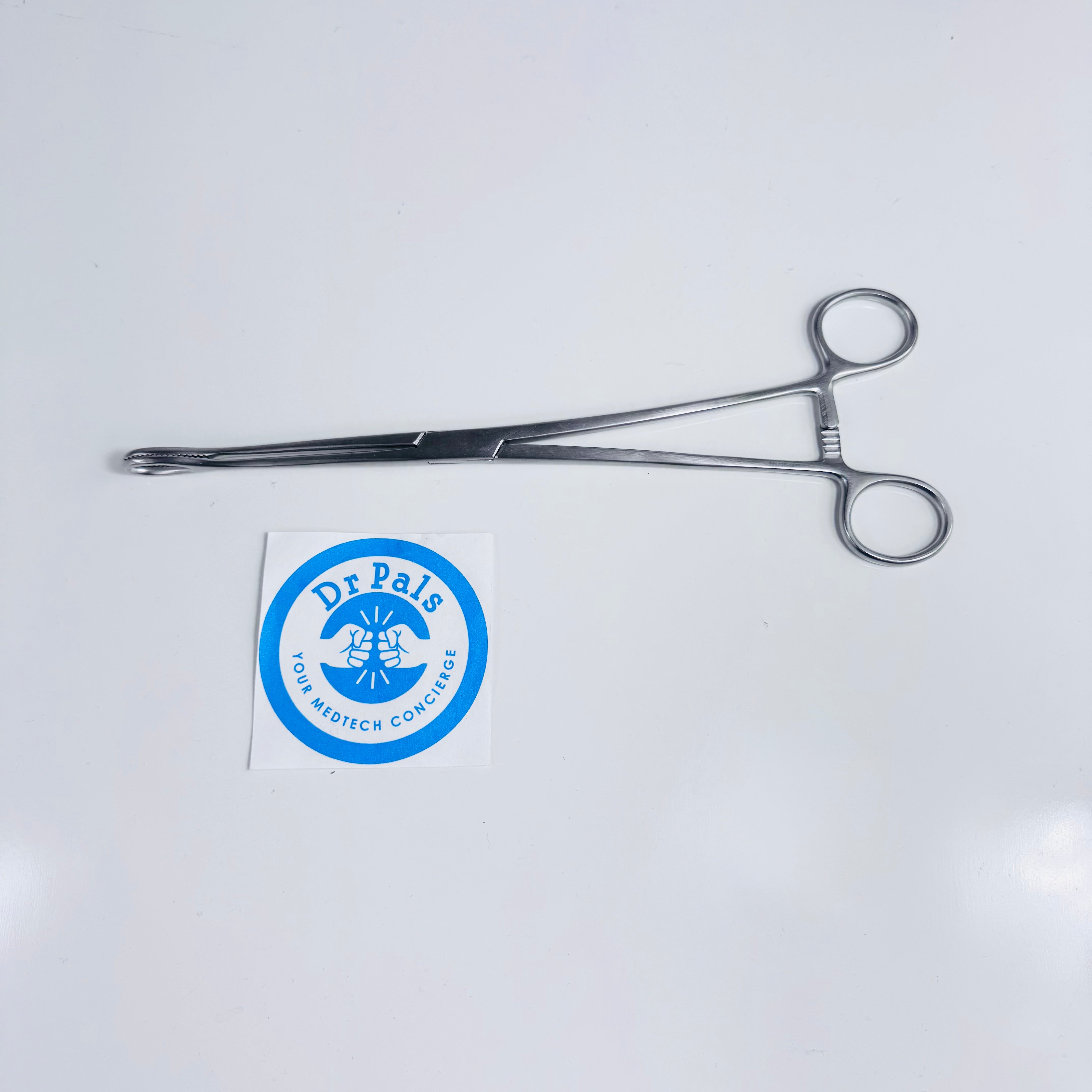 Jarit 114-107 | 9.5" Straight Foerster Sponge Holding Forceps