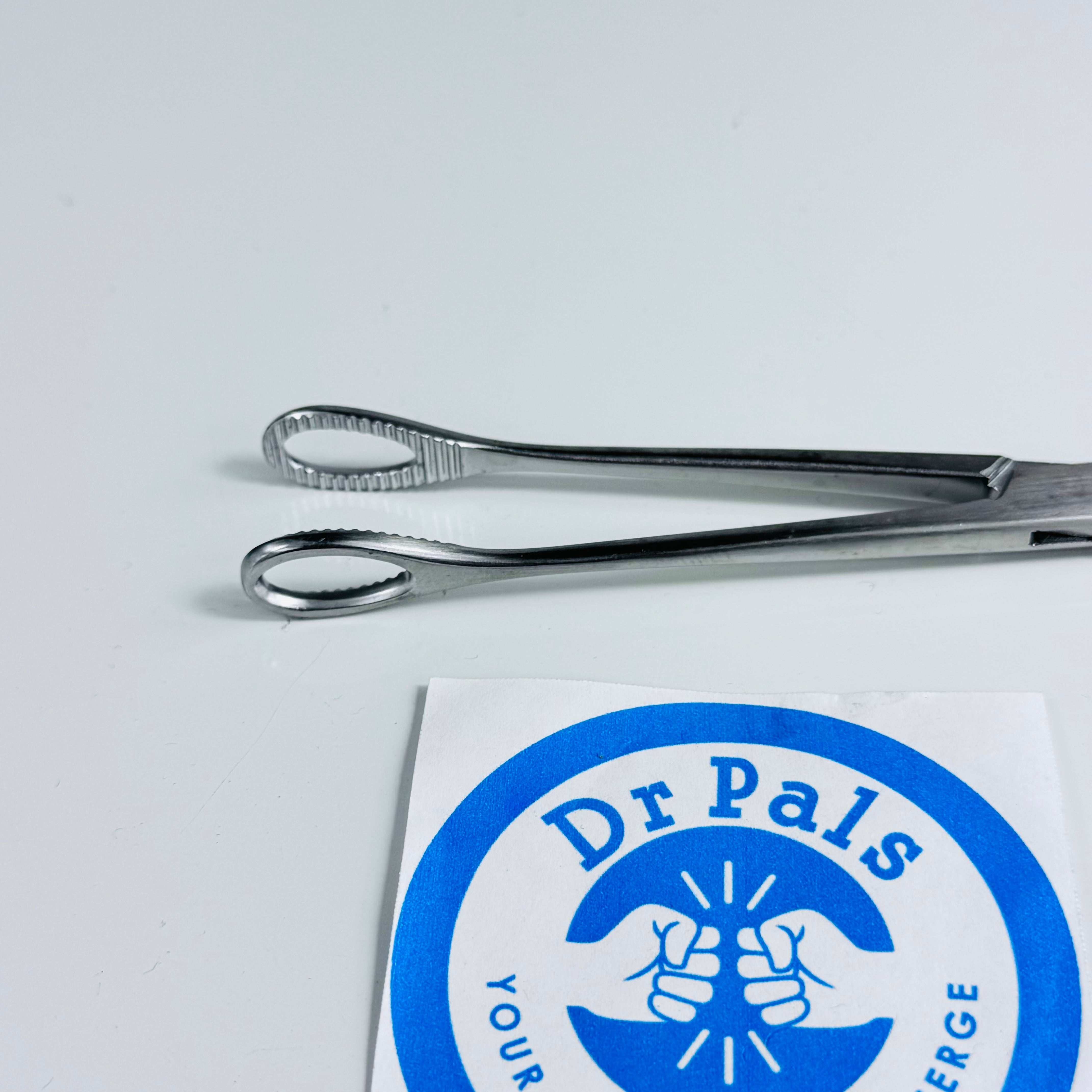 Jarit 114-107 | 9.5" Straight Foerster Sponge Holding Forceps