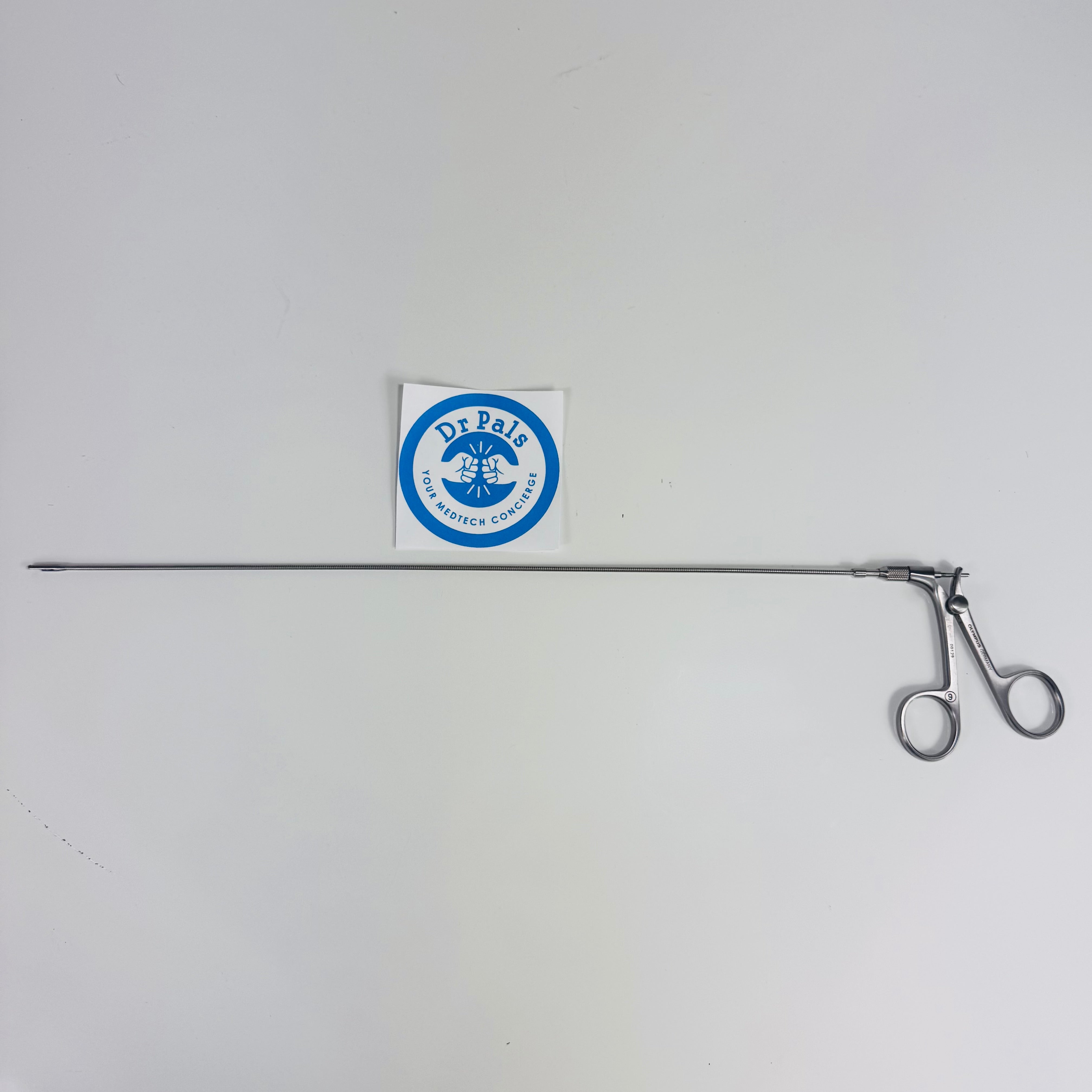 Olympus 00129 | 10Fr x 16.5 Inch Flexible Hook Scissors