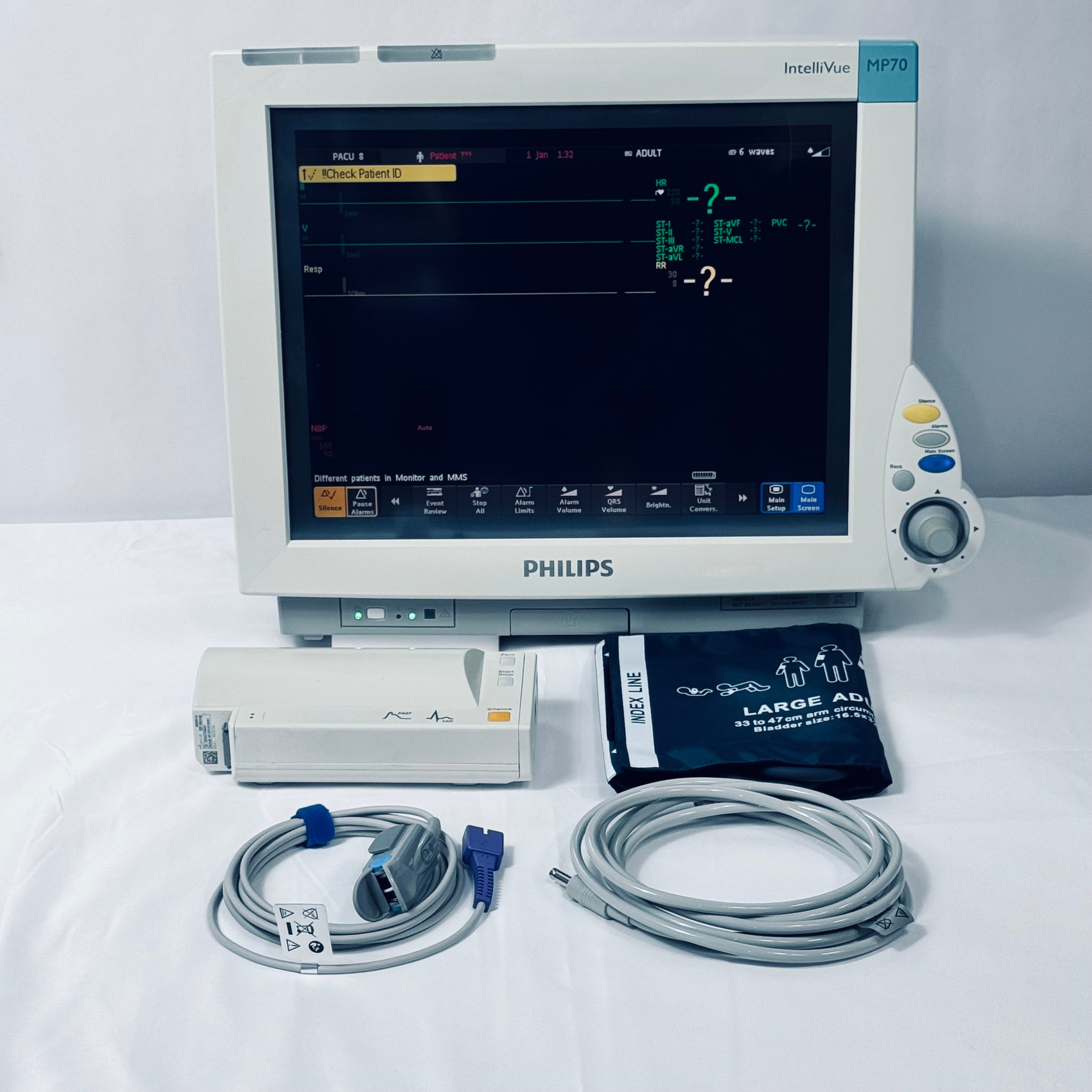 Philips IntelliVue MP70 Patient Monitor M8007A - Nellcor