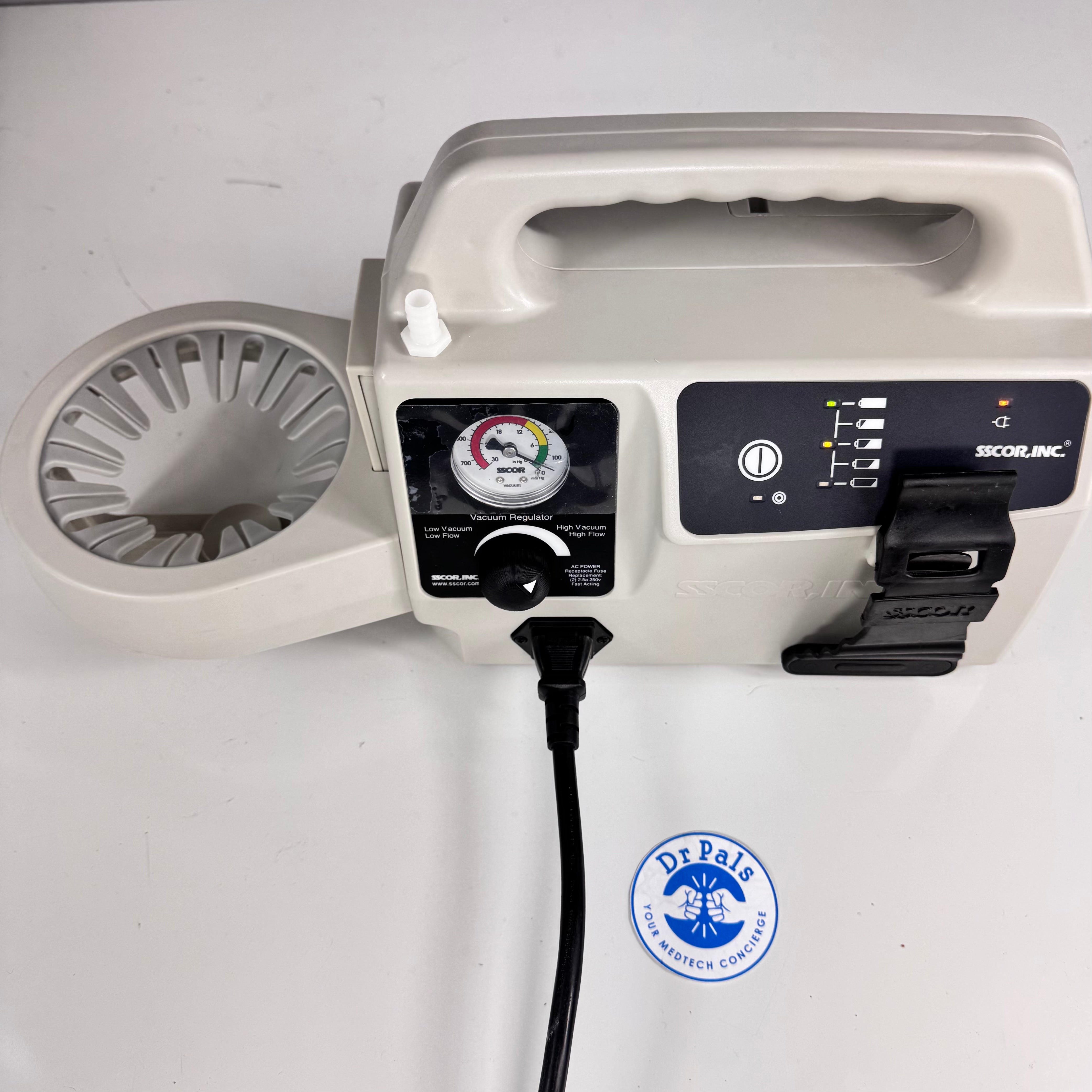 SSCOR 2314 Duet | Portable Medical Suction Vacuum Pump