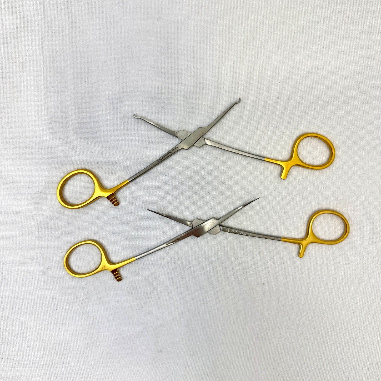 New Vasectomy Instruments Set Ring Clams and Dissector - German Made