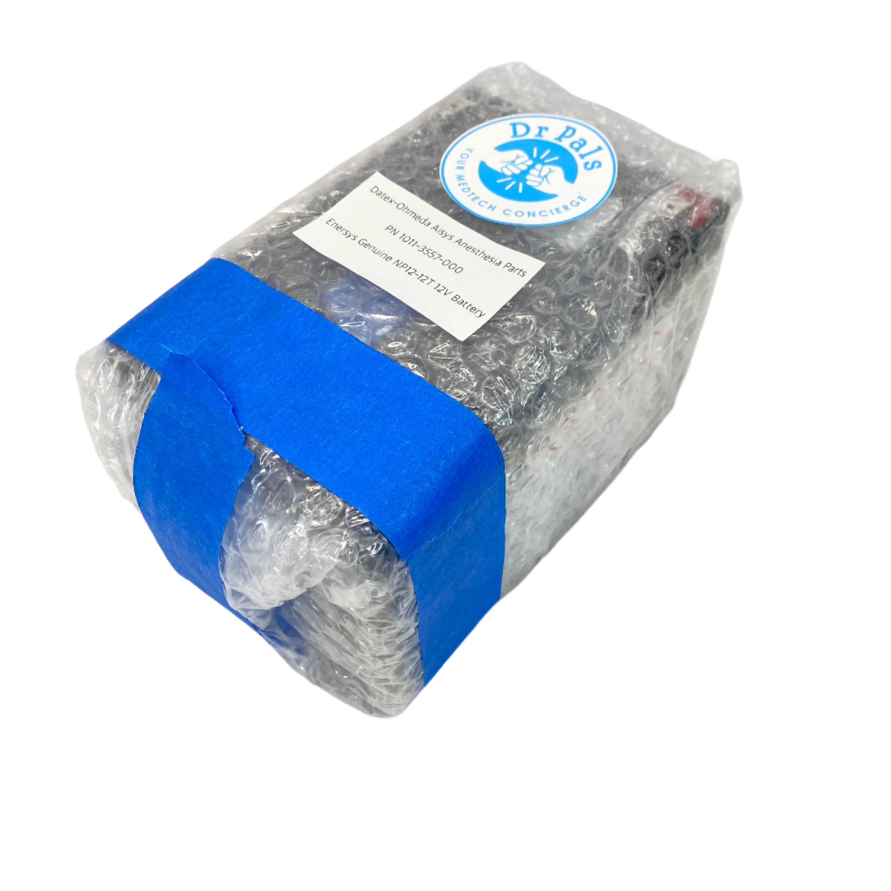 GE Datex-Ohmeda Enersys NP12-12T 12V Battery 1011-3557-000 - Anesthesia Machine Parts