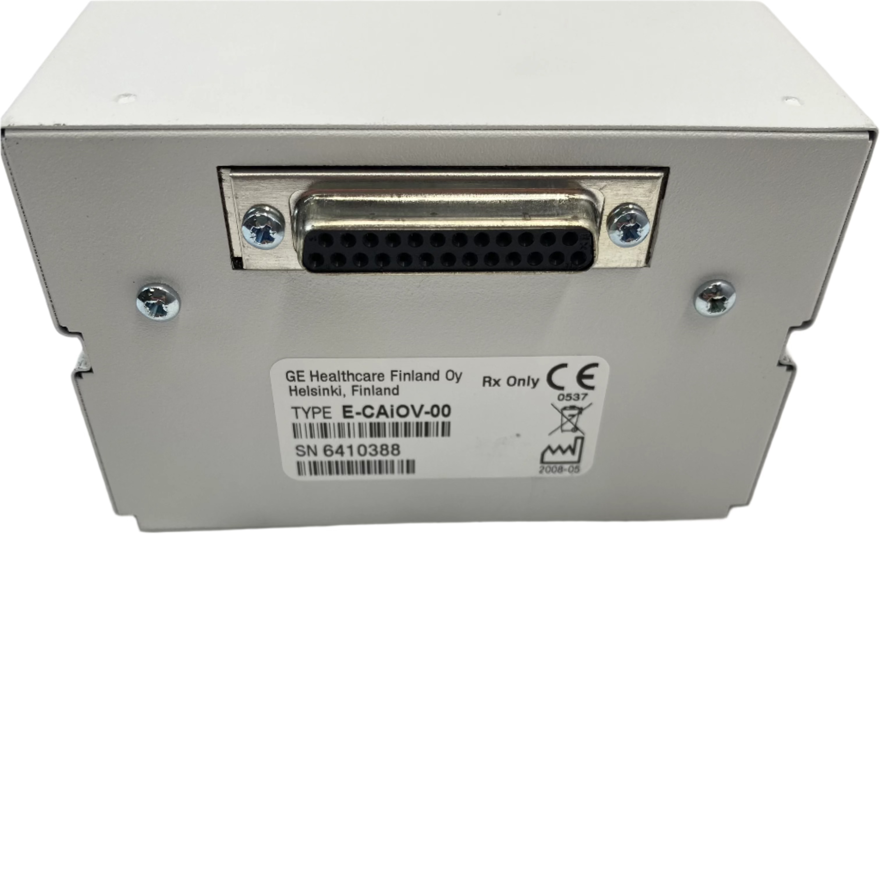 GE Datex-Ohmeda E-CAiOV-00 Respiratory Exchange Unit - Anesthesia Monitor Parts