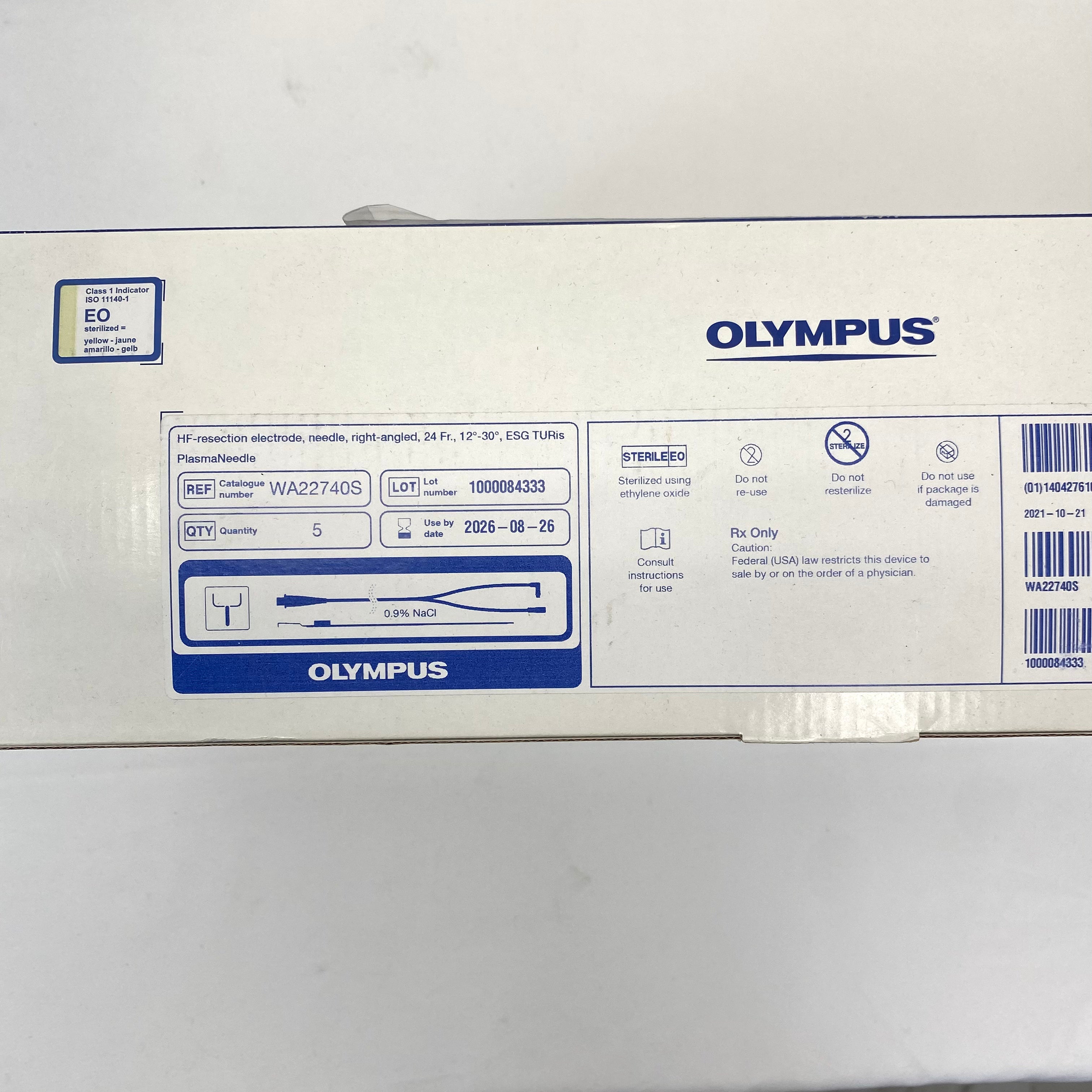 Olympus WA22740S Needle Hot Knife Bipolar Electrodes Box of 5 - New