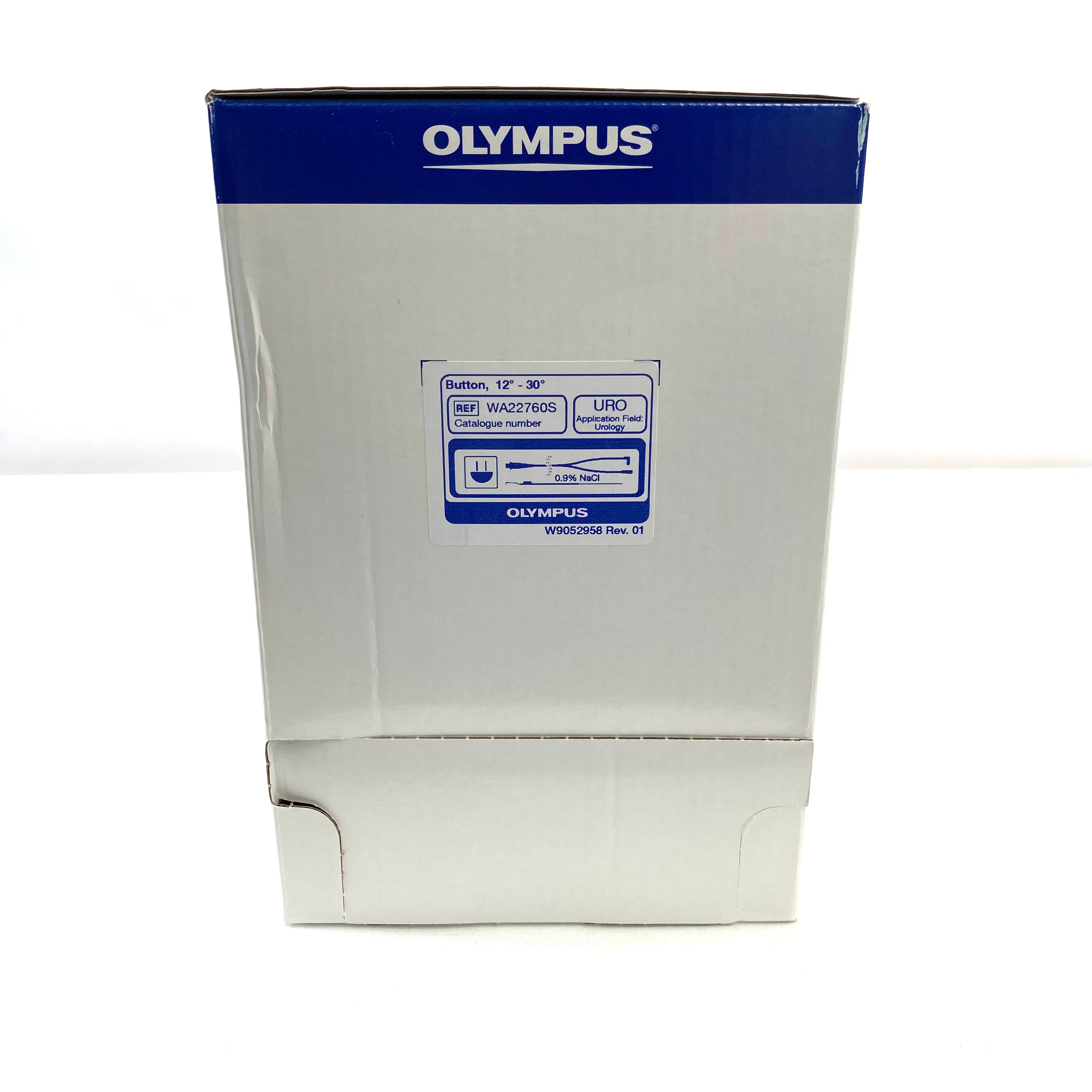 Olympus WA22760S PlasmaButton HF-Resection Electrode | 24 Fr, 12-30° Button Tip for Urological Procedures Box of 5 - New