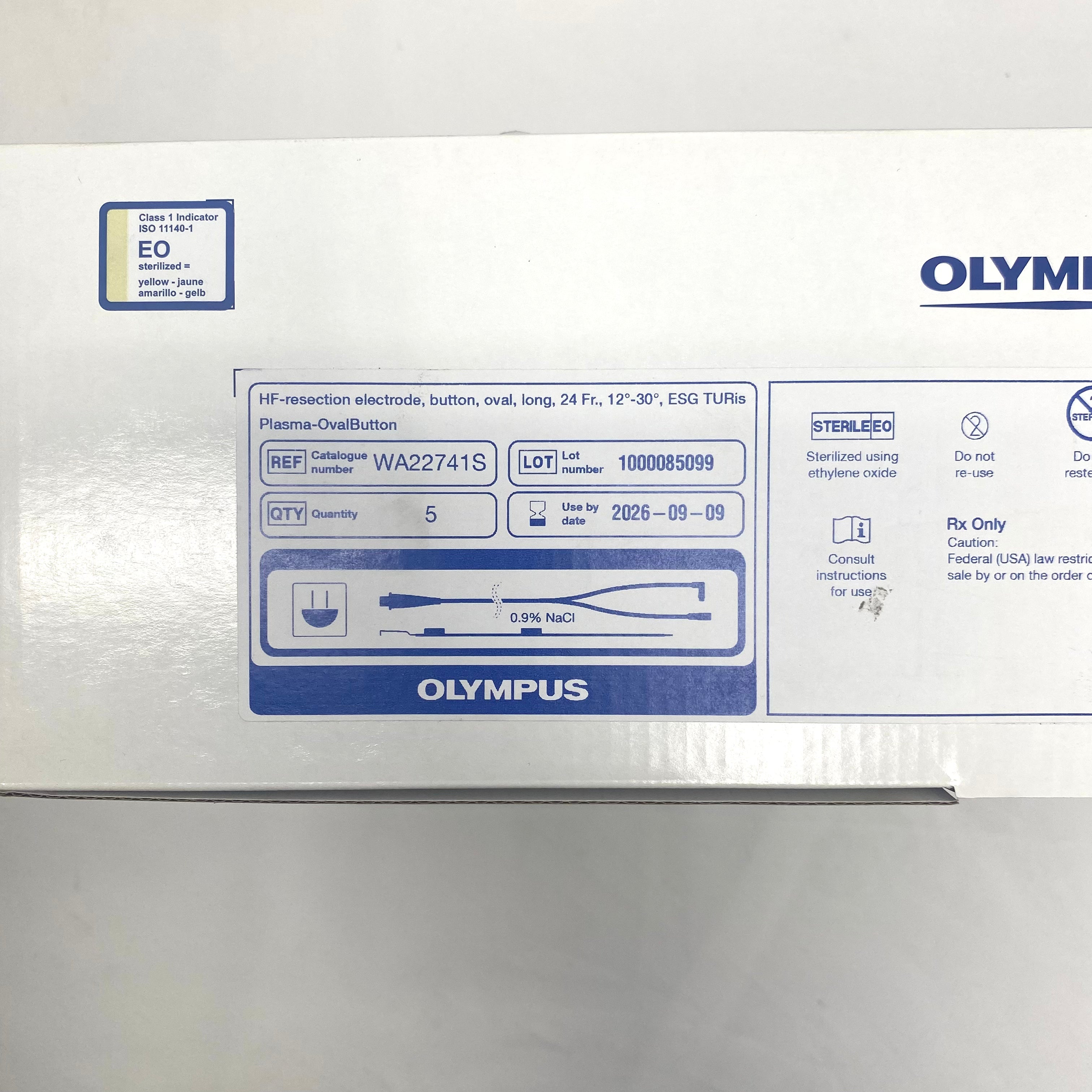 Olympus WA22741S Long Oval Button Bipolar Electrode | In Date