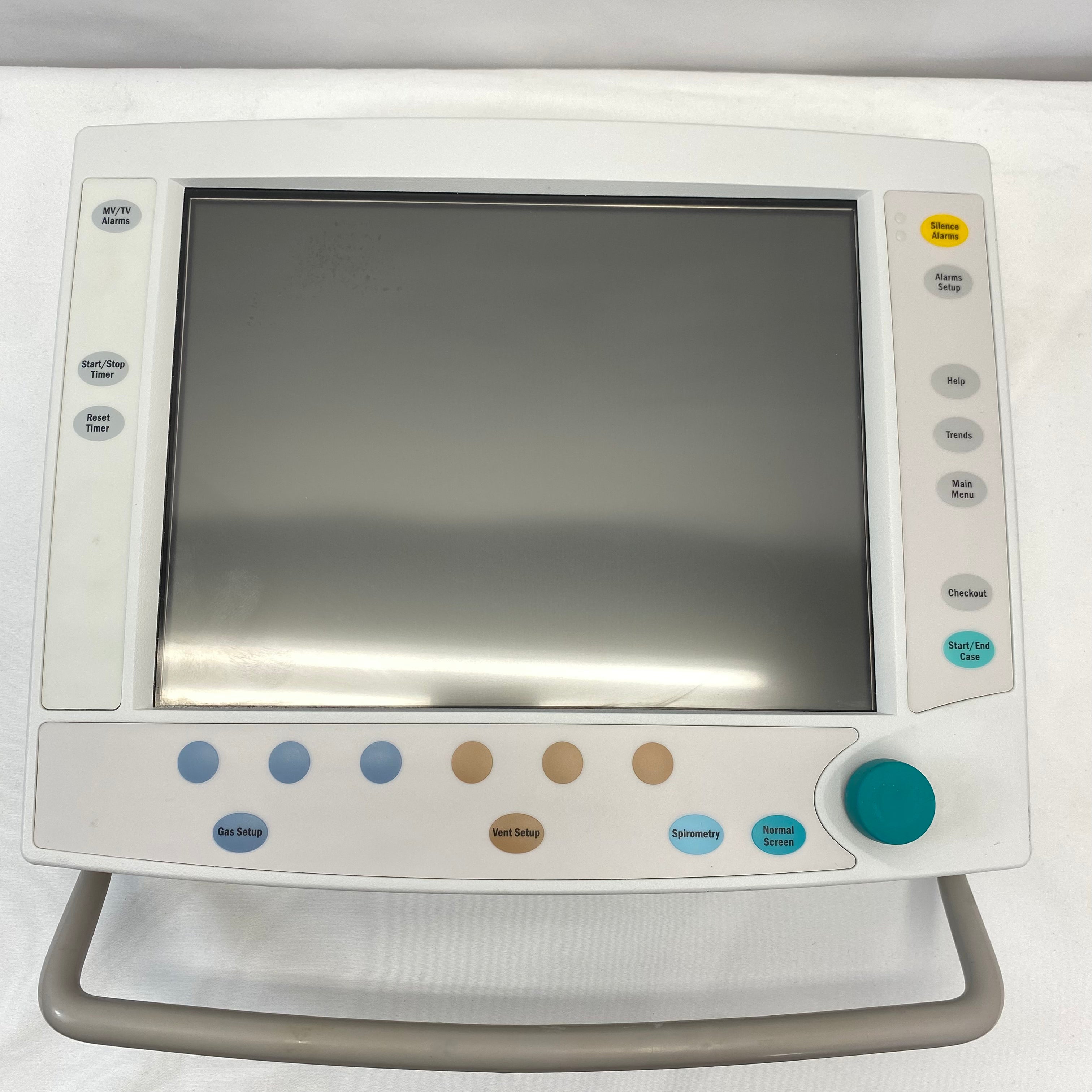 GE Datex-Ohmeda Anesthesia Patient Monitor 1011-8084-000 - Vital Signs Monitoring Display