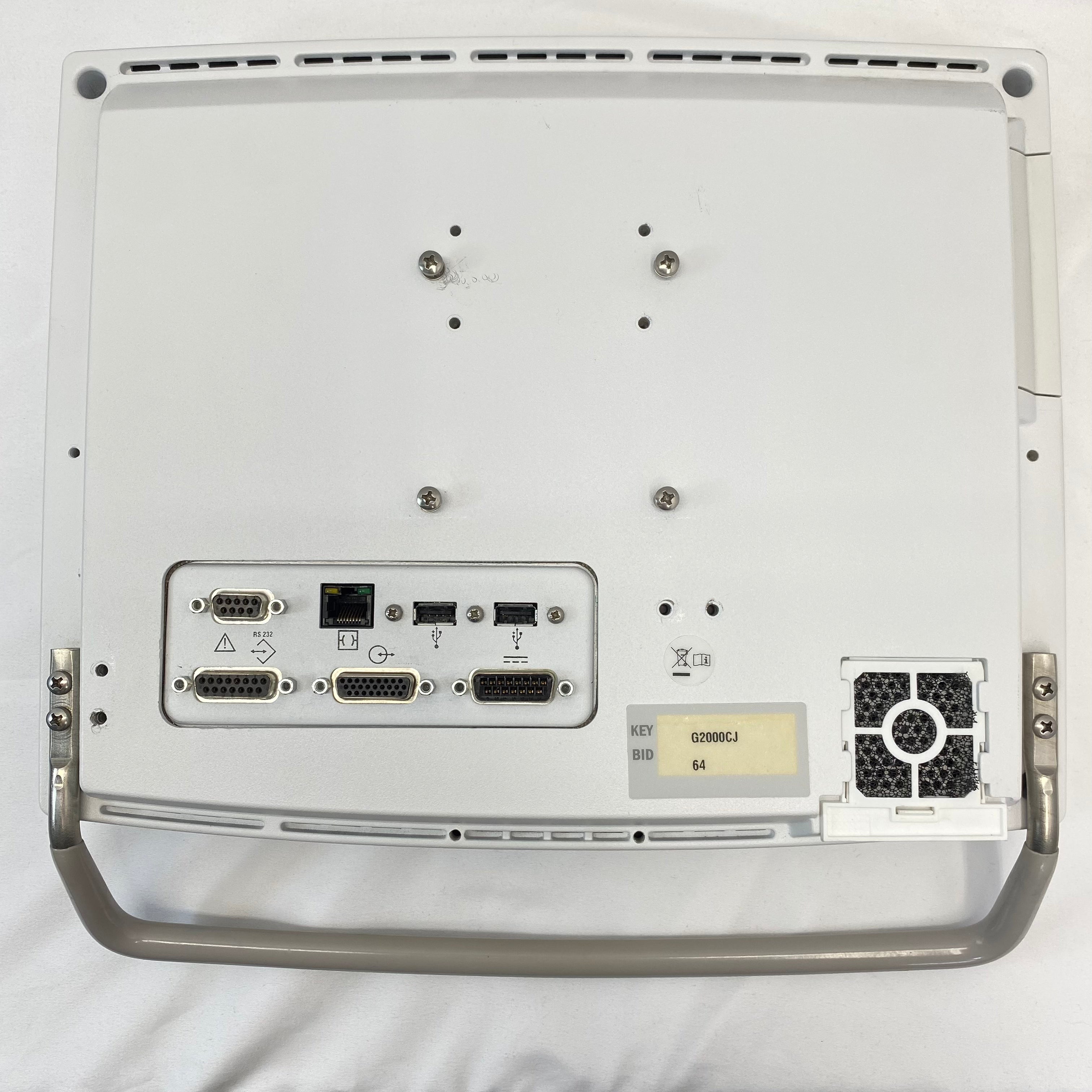 GE Datex-Ohmeda Anesthesia Patient Monitor 1011-8084-000 - Vital Signs Monitoring Display